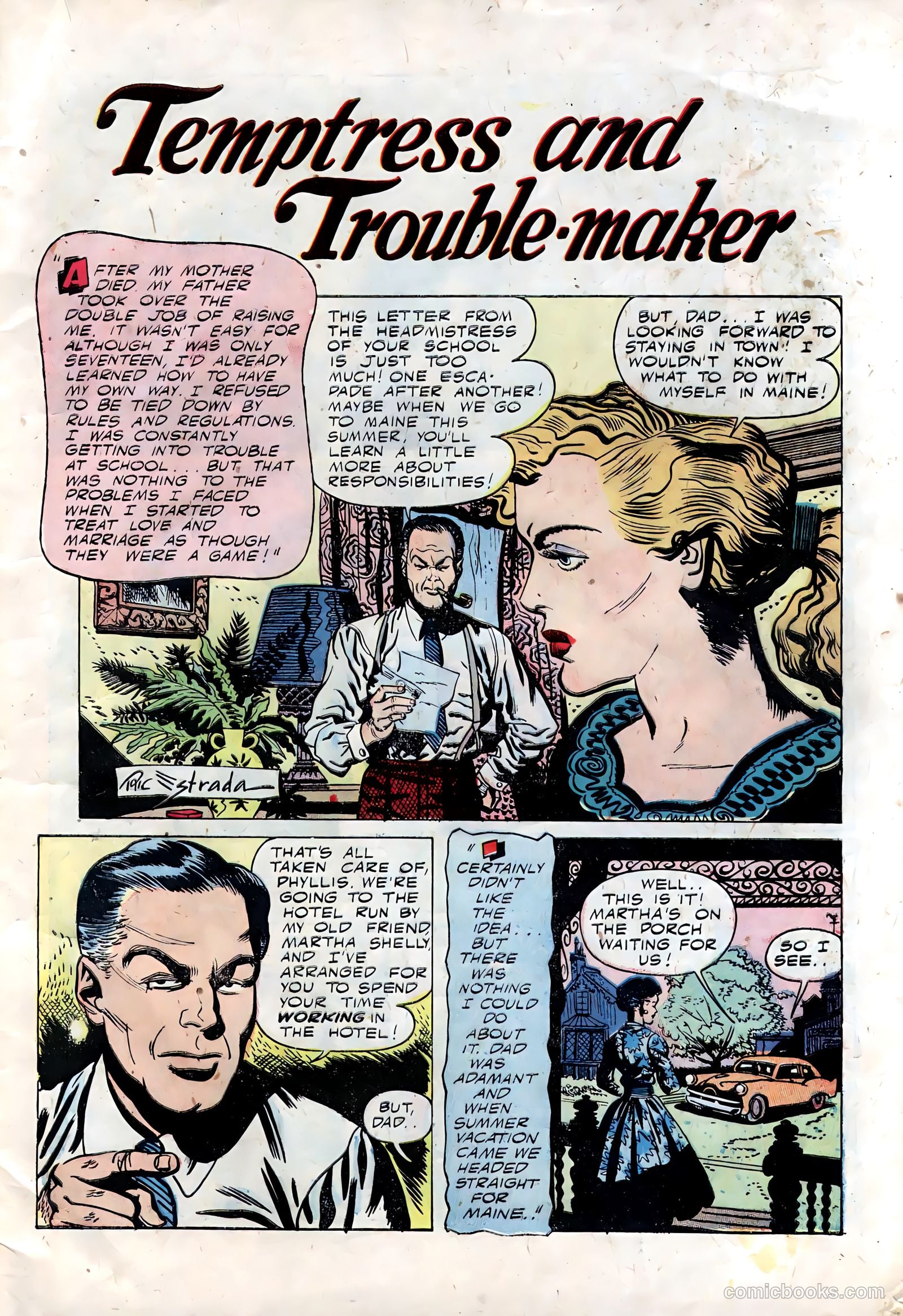 Teen-Age Romances #28 (1952) — page 3 of 36