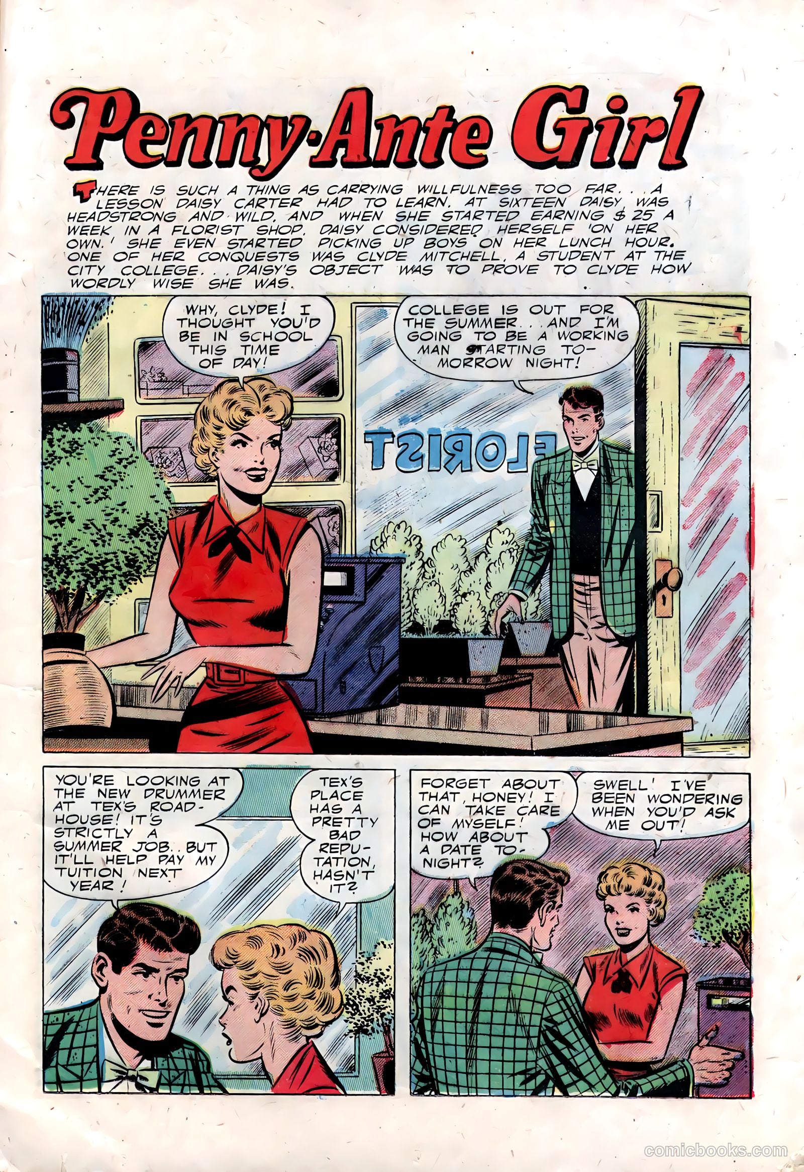 Teen-Age Romances #28 (1952) — page 13 of 36