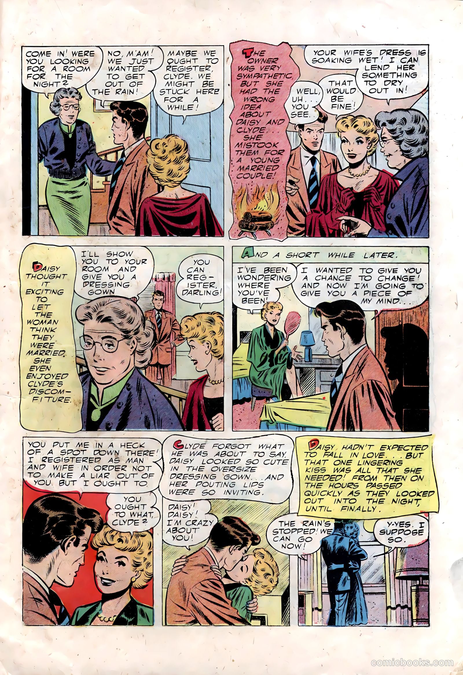 Teen-Age Romances #28 (1952) — page 15 of 36