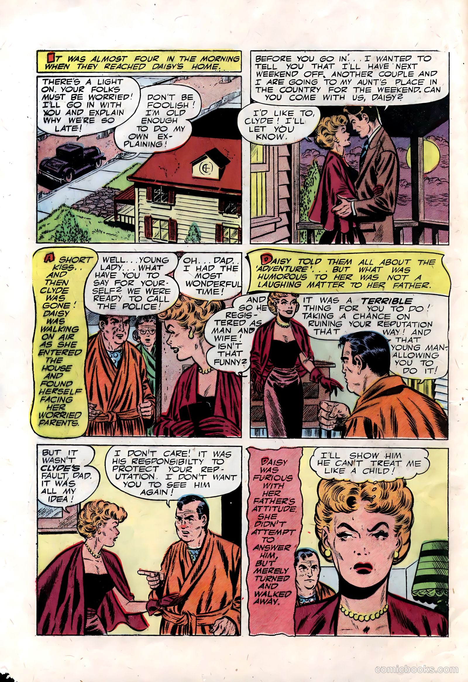 Teen-Age Romances #28 (1952) — page 16 of 36