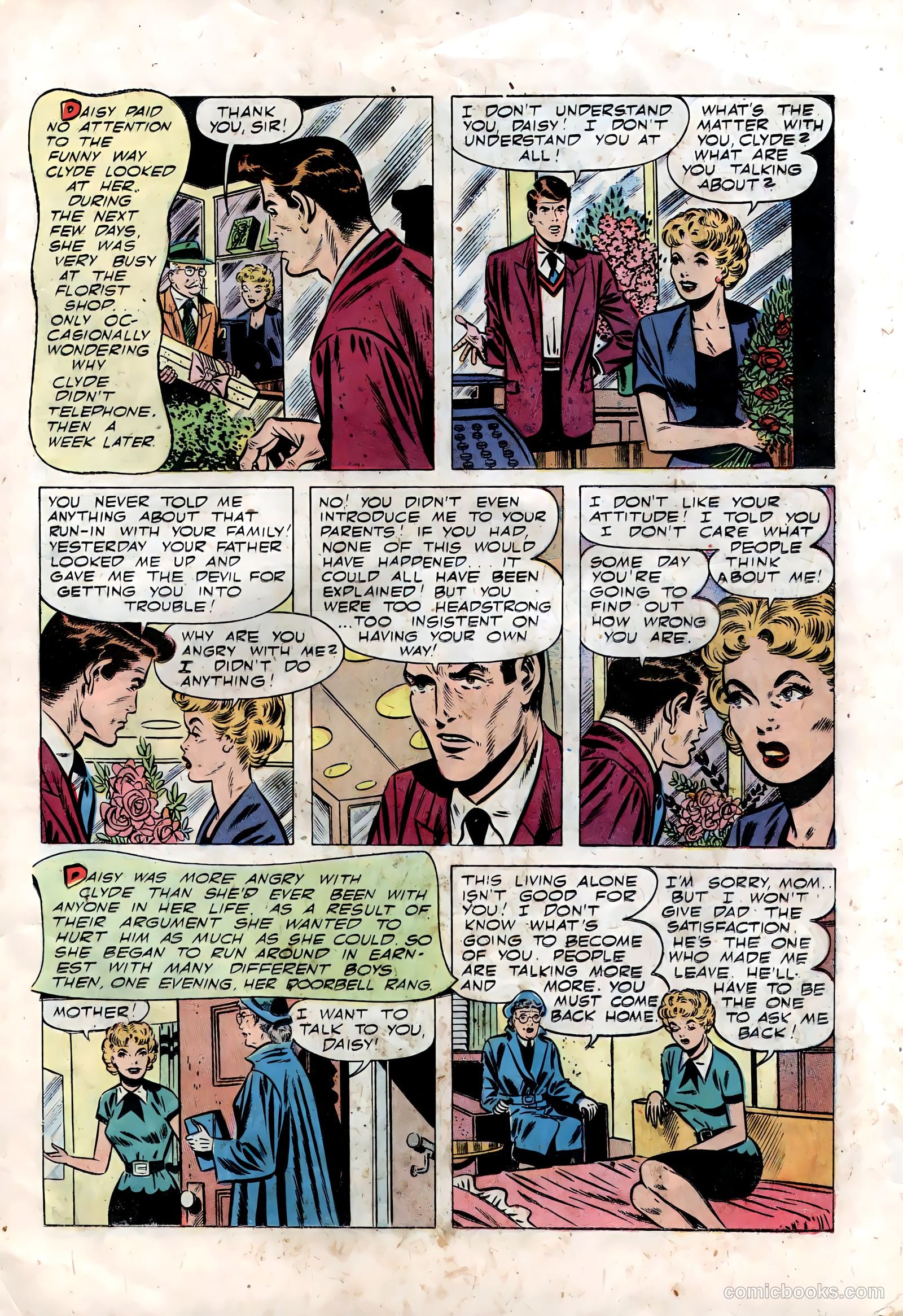 Teen-Age Romances #28 (1952) — page 19 of 36