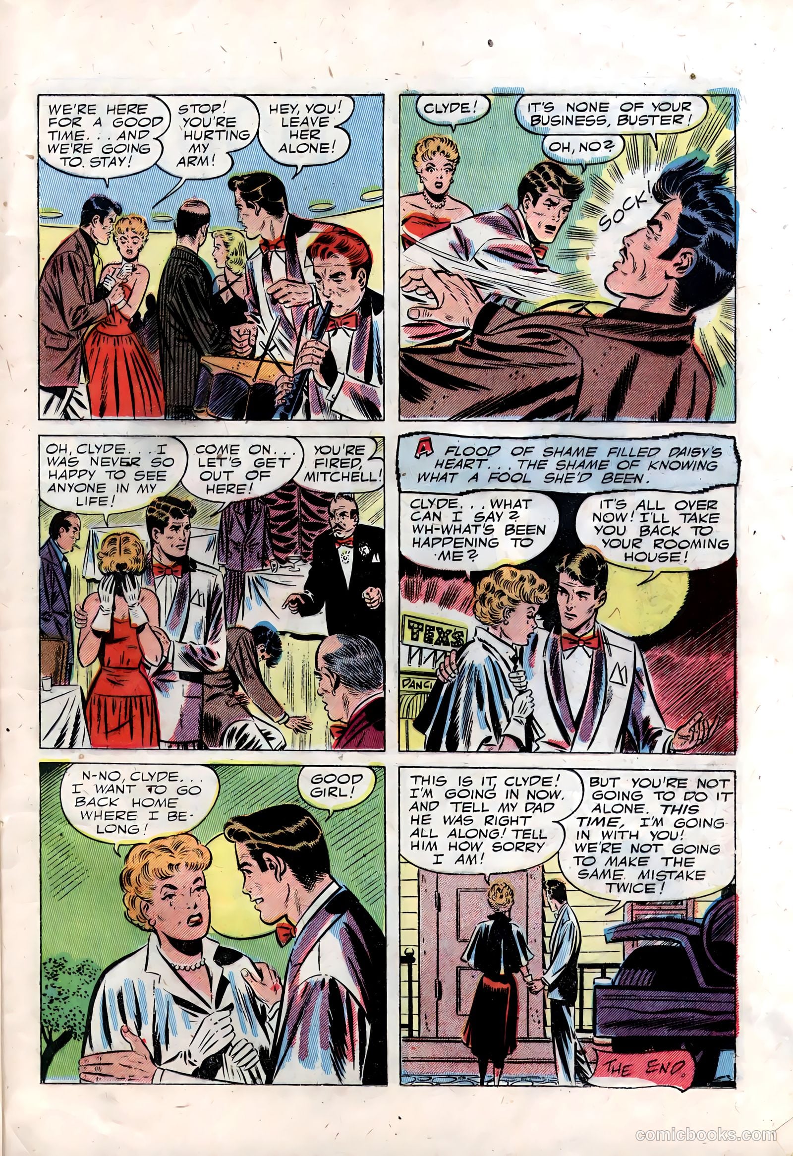 Teen-Age Romances #28 (1952) — page 21 of 36