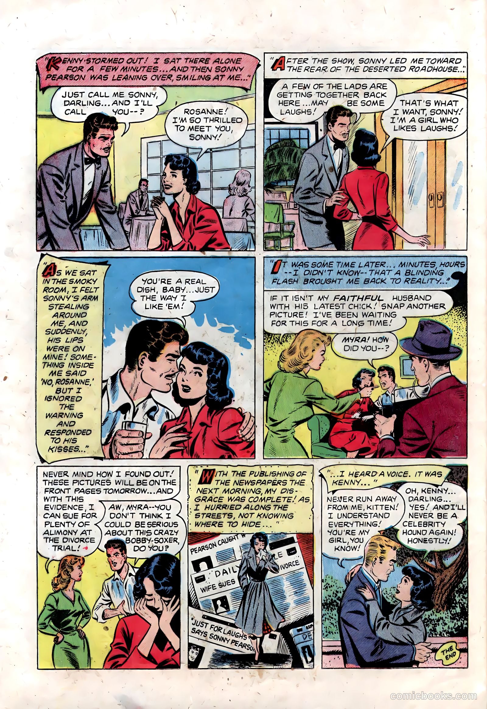 Teen-Age Romances #28 (1952) — page 24 of 36