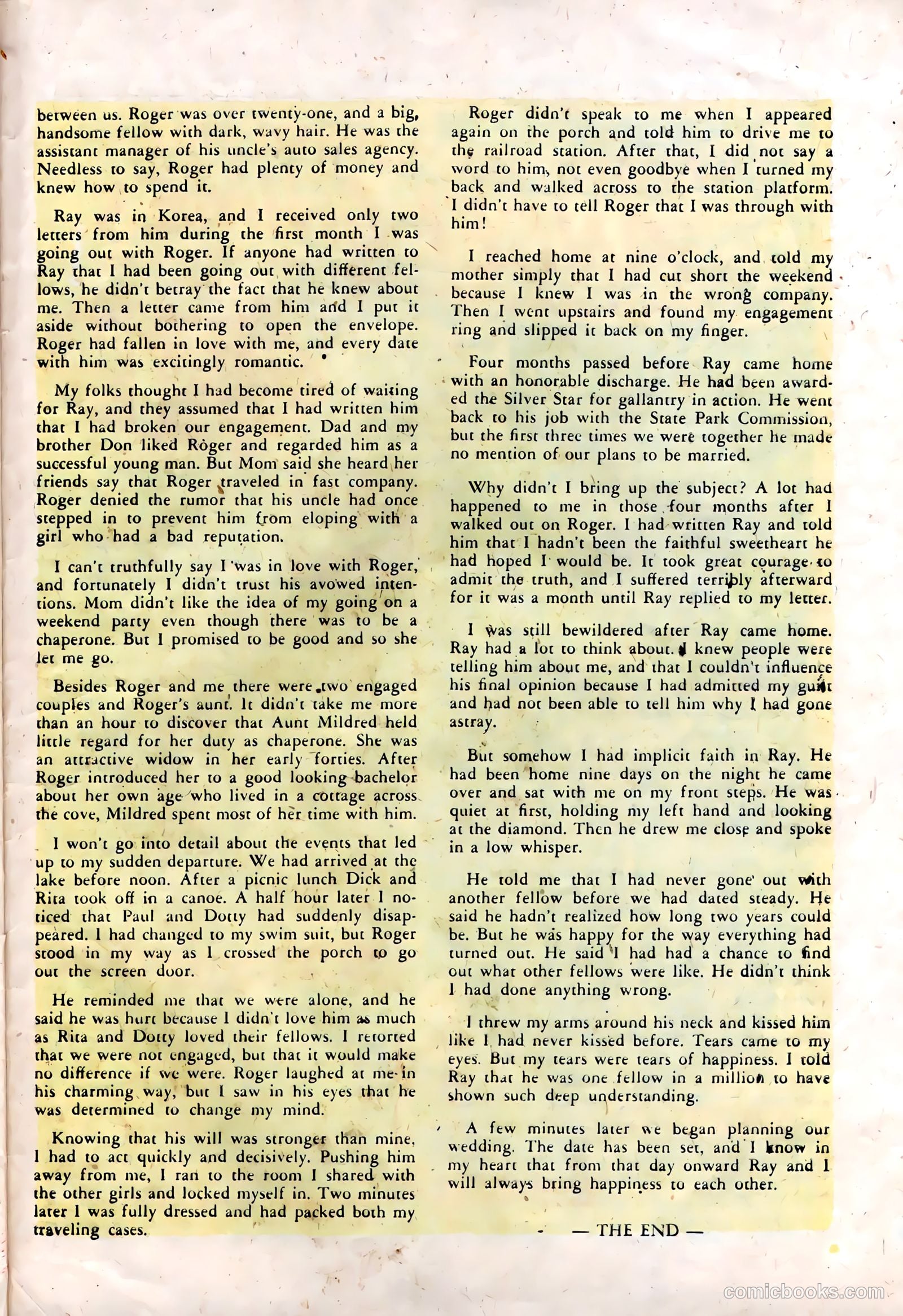 Teen-Age Romances #28 (1952) — page 27 of 36