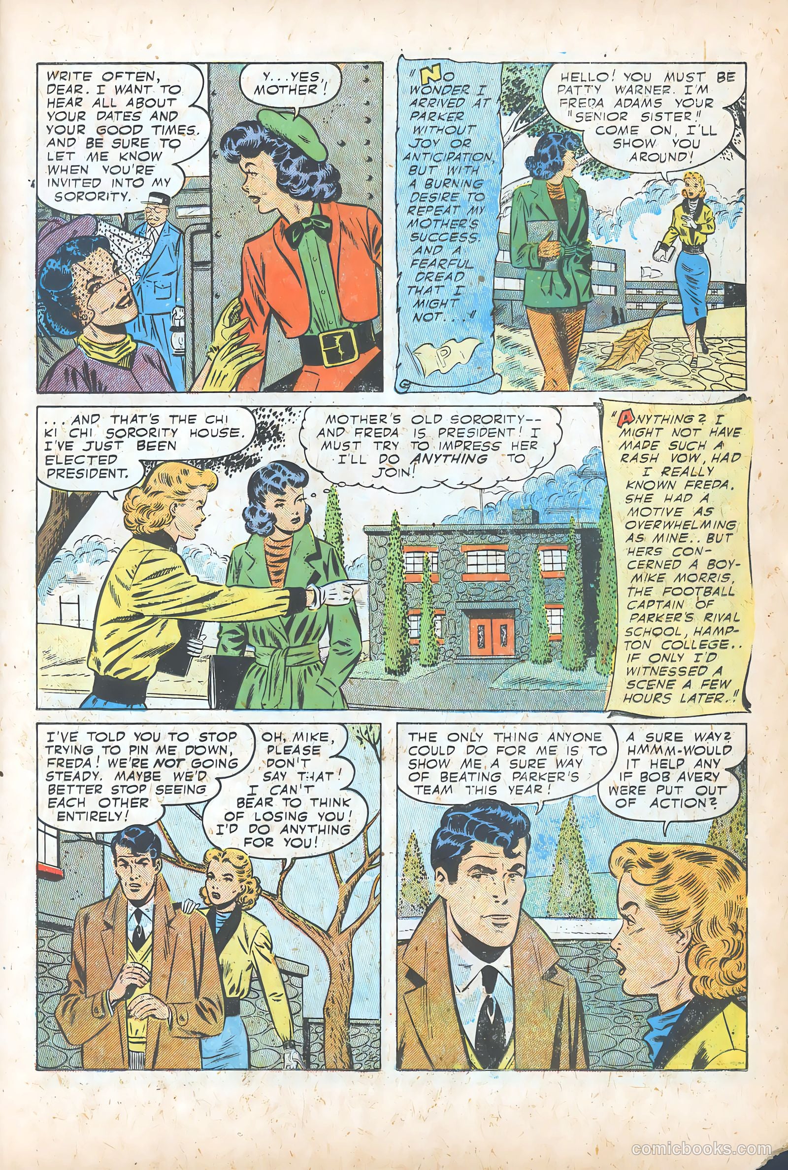 Teen-Age Romances #29 (1953) — page 13 of 36
