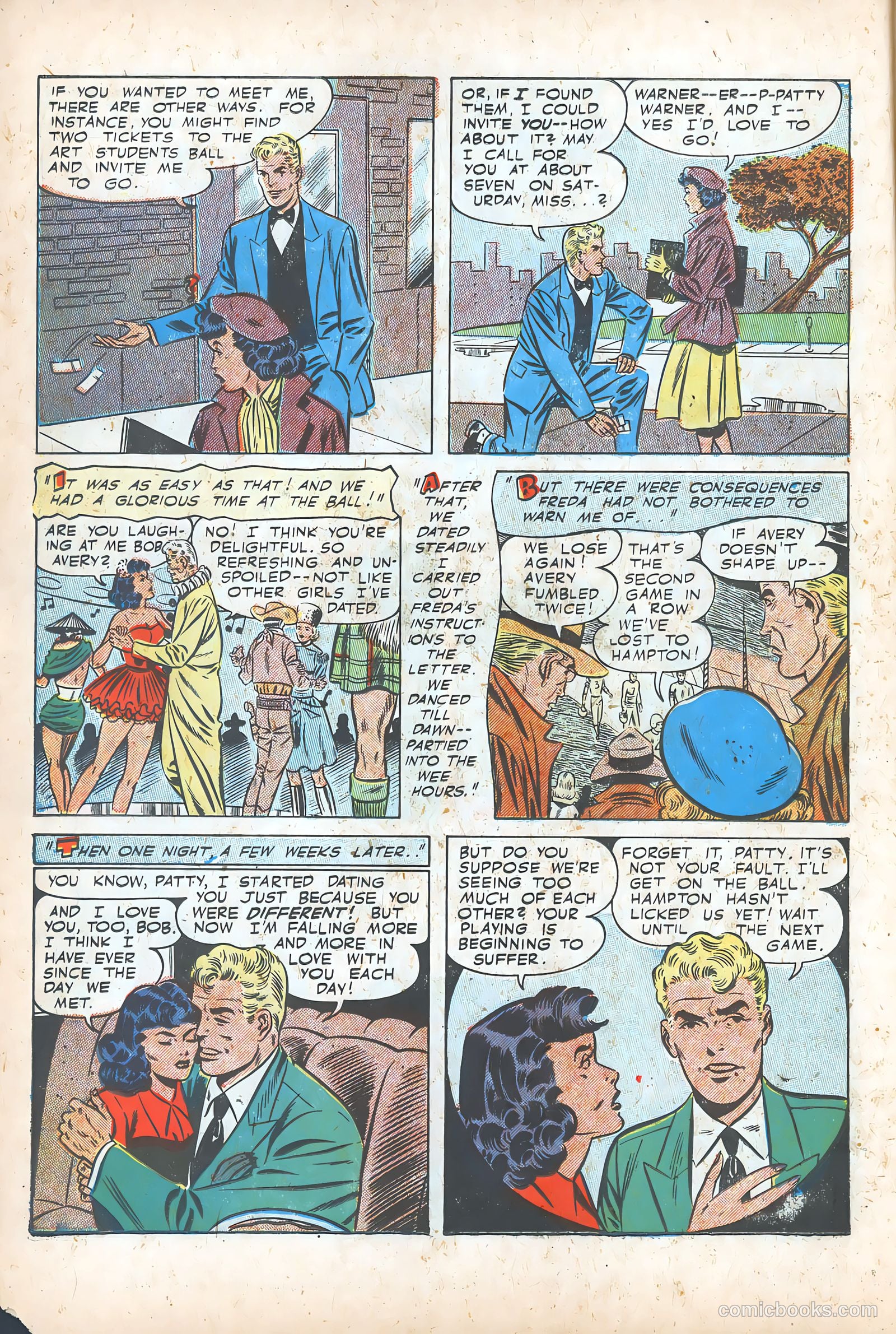 Teen-Age Romances #29 (1953) — page 16 of 36