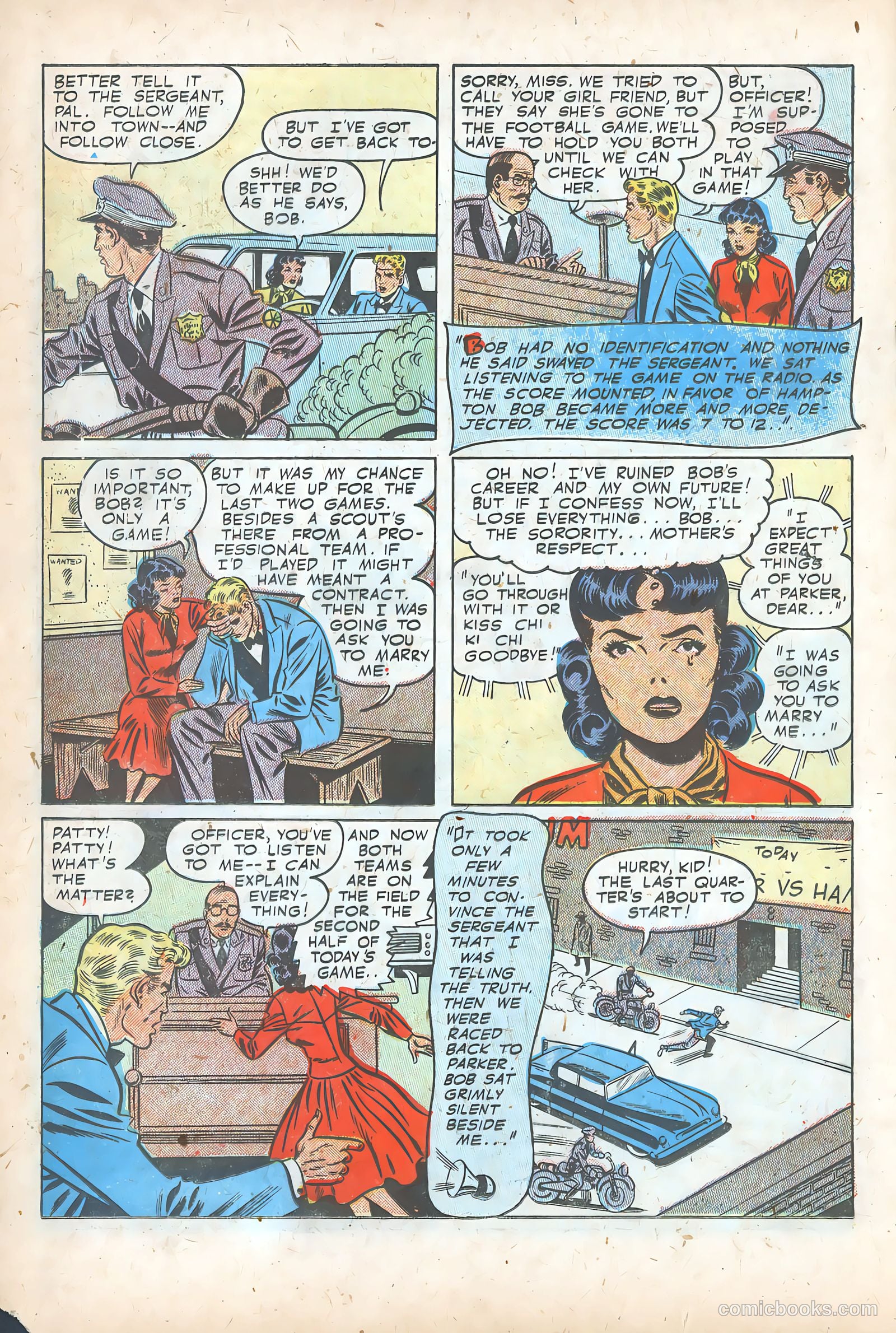 Teen-Age Romances #29 (1953) — page 18 of 36