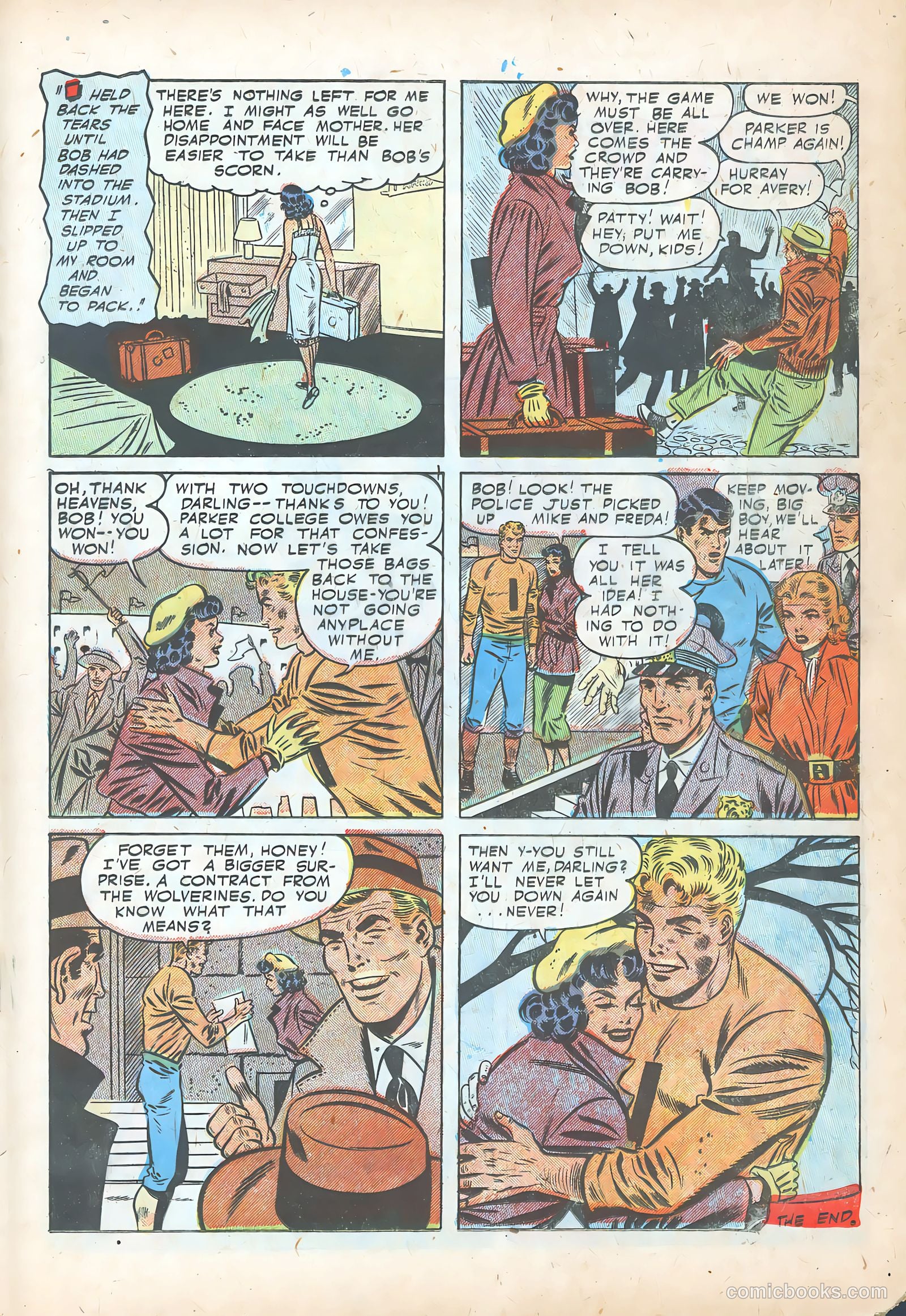 Teen-Age Romances #29 (1953) — page 19 of 36