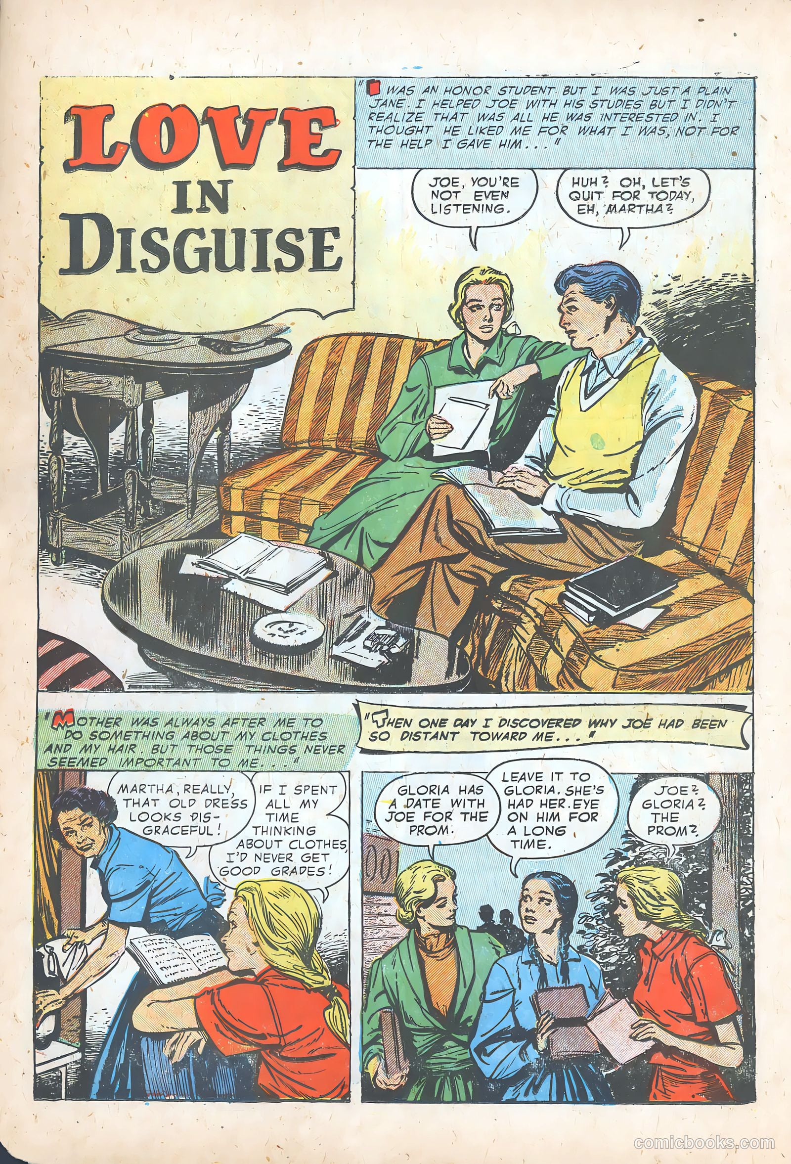 Teen-Age Romances #29 (1953) — page 20 of 36