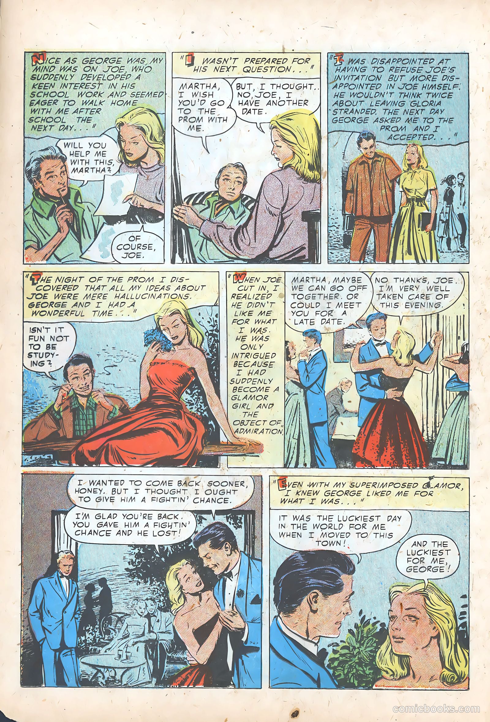Teen-Age Romances #29 (1953) — page 22 of 36