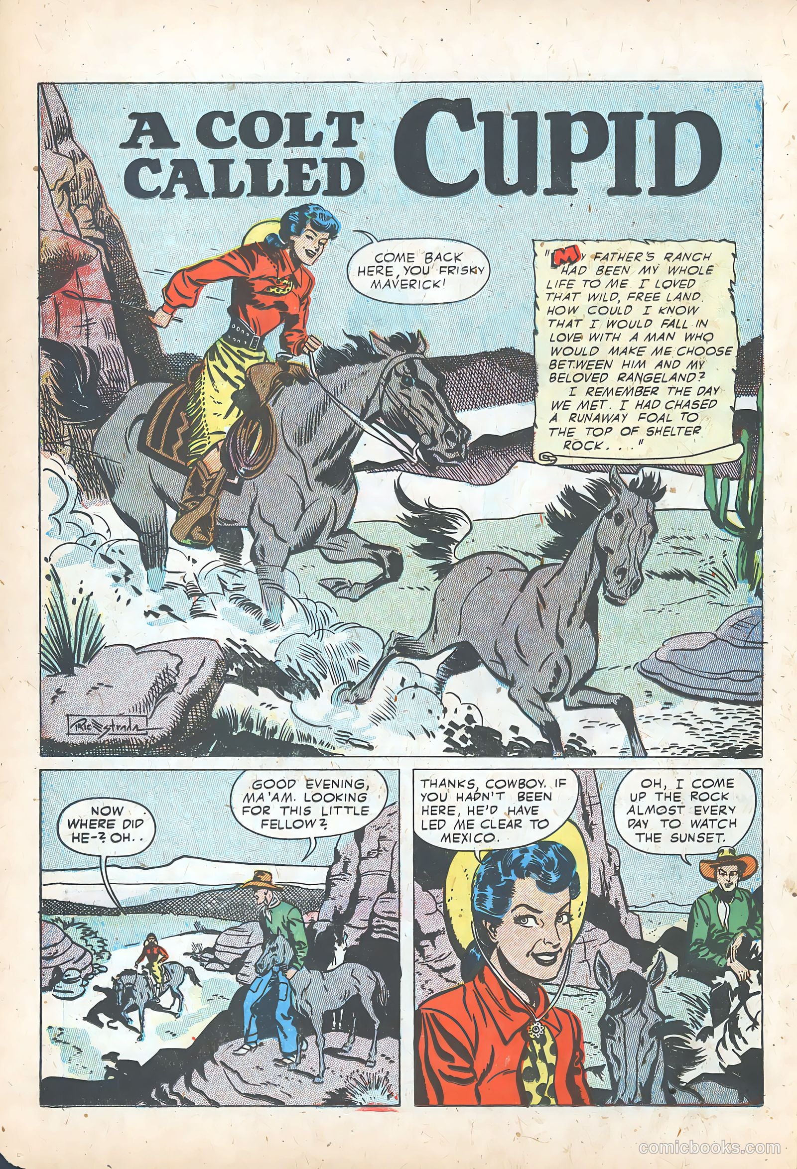 Teen-Age Romances #29 (1953) — page 26 of 36