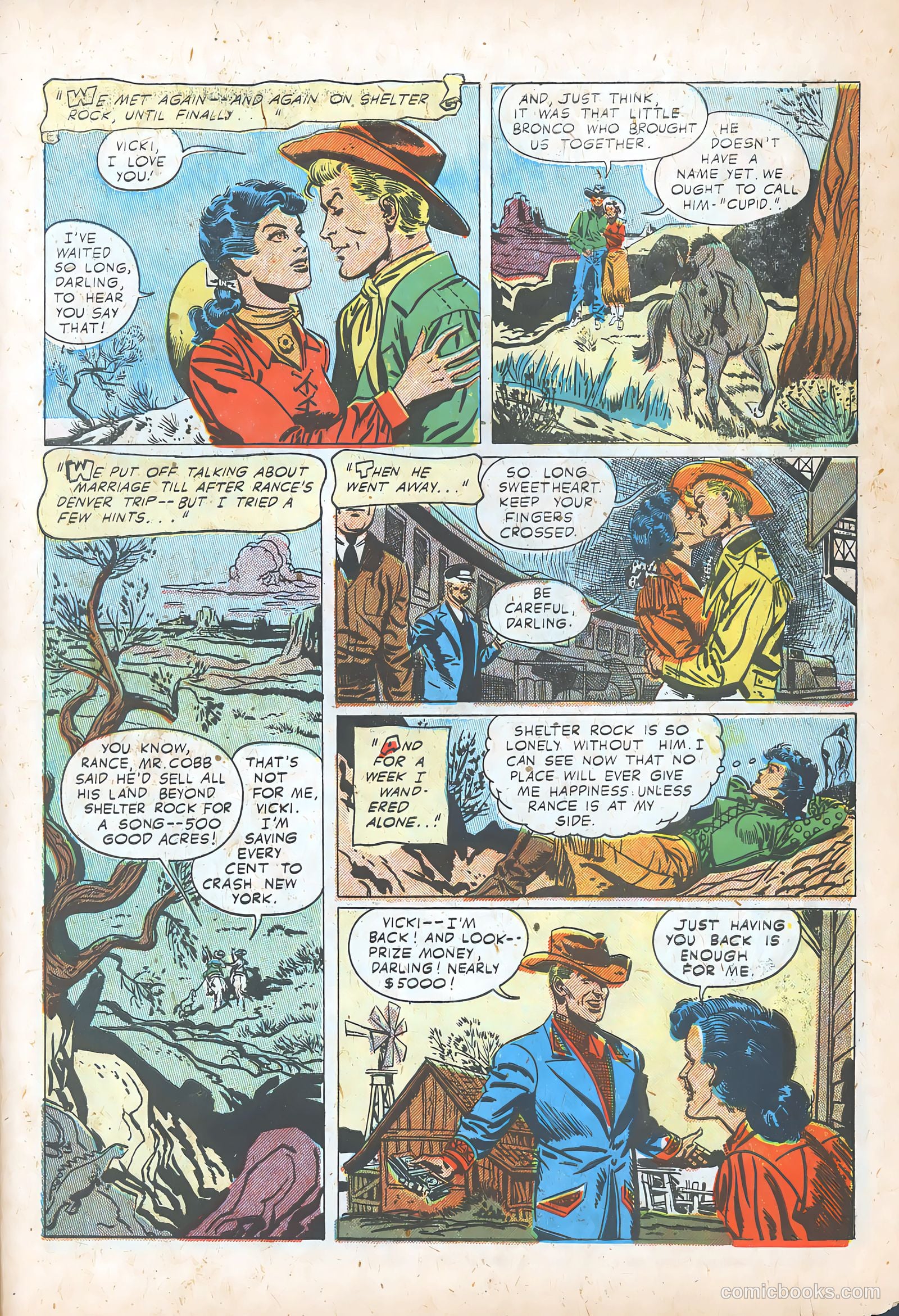 Teen-Age Romances #29 (1953) — page 29 of 36