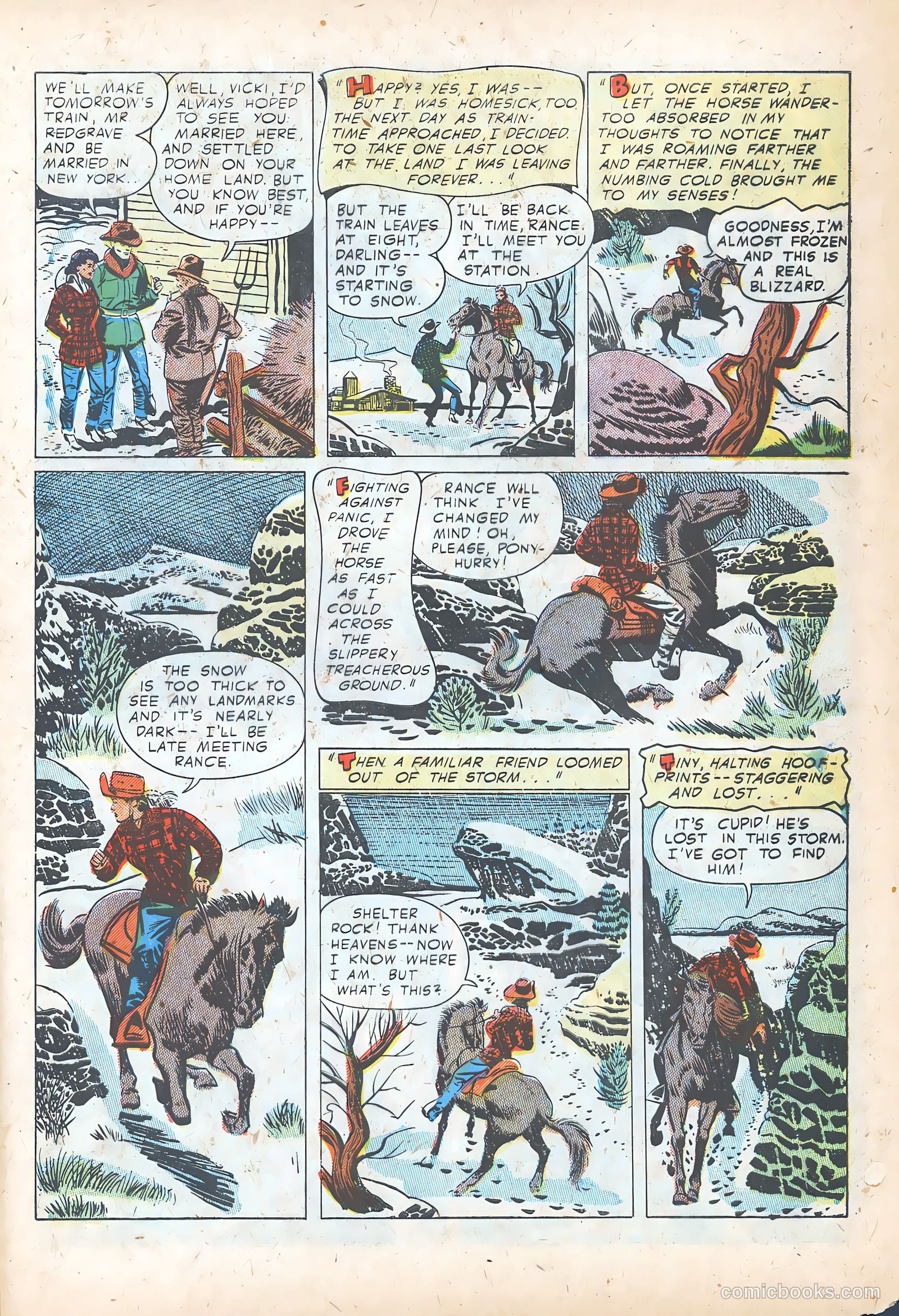 Teen-Age Romances #29 (1953) — page 31 of 36
