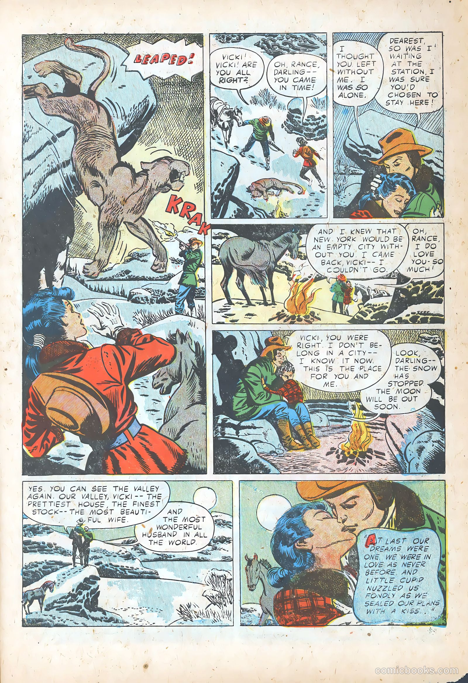Teen-Age Romances #29 (1953) — page 33 of 36