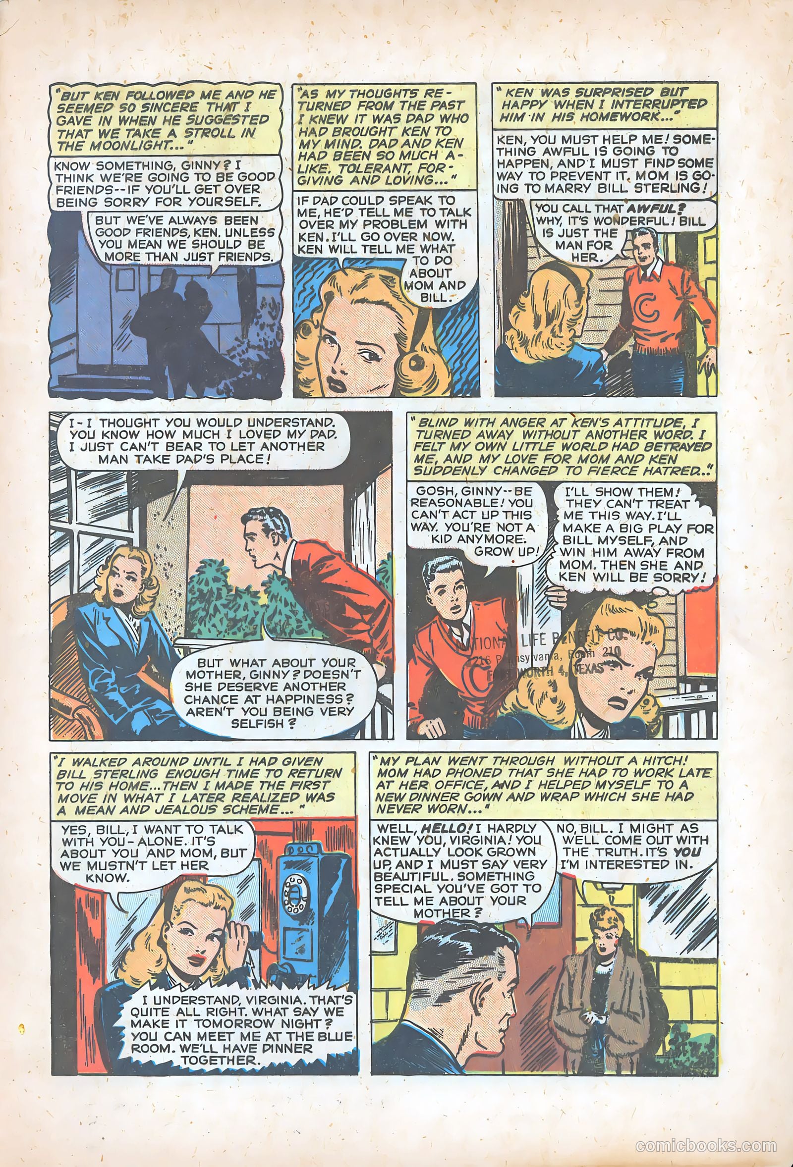 Teen-Age Romances #3 (1949) — page 5 of 36