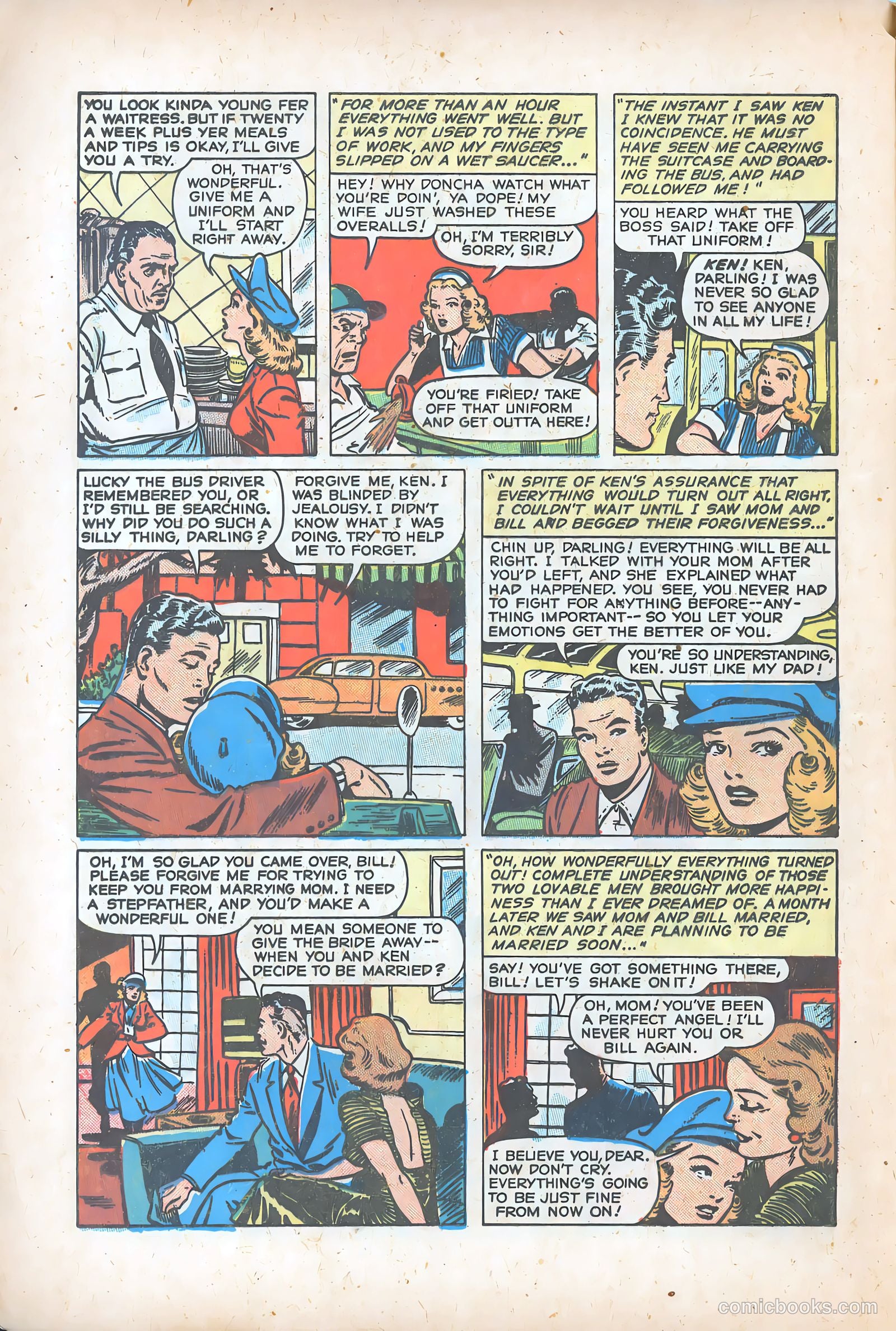 Teen-Age Romances #3 (1949) — page 8 of 36