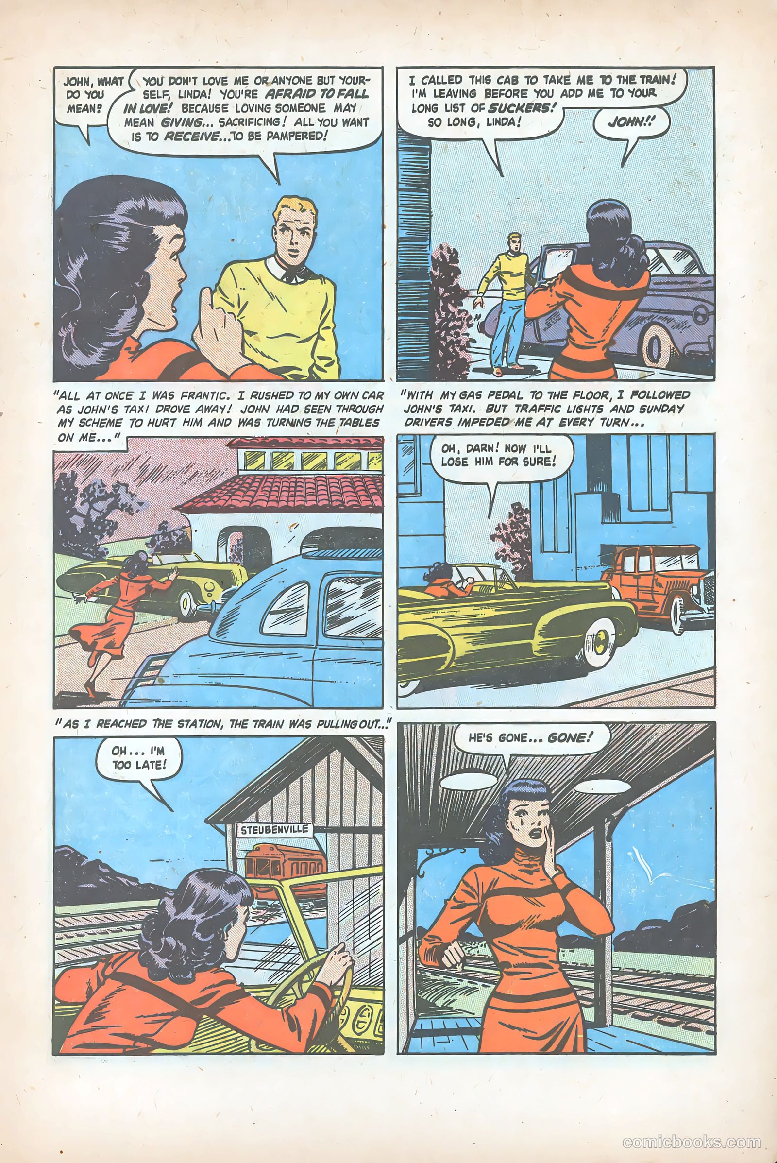 Teen-Age Romances #3 (1949) — page 15 of 36