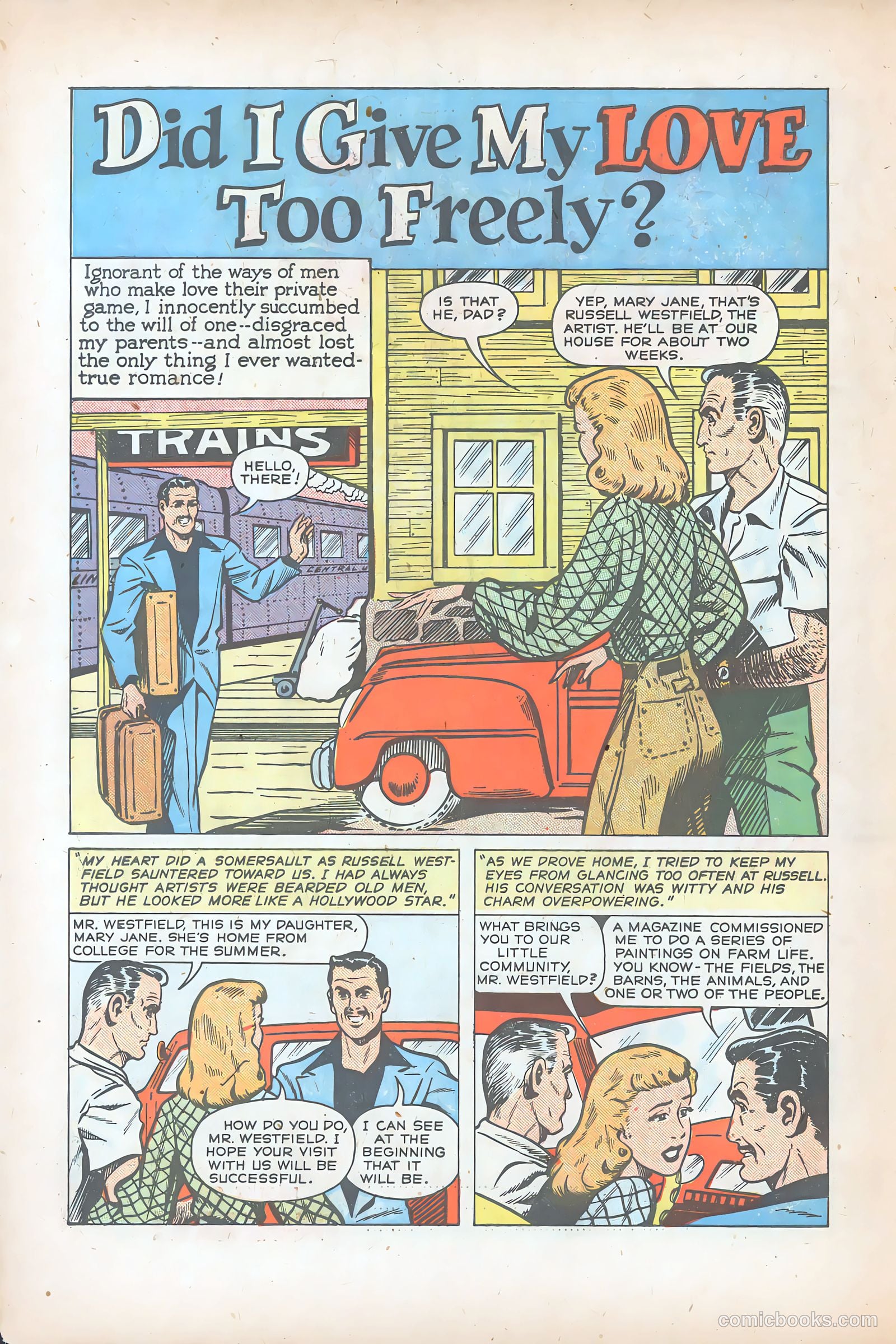 Teen-Age Romances #3 (1949) — page 18 of 36