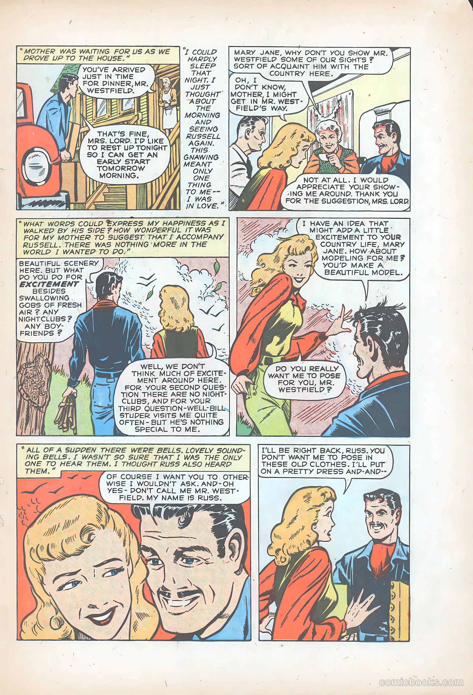 Teen-Age Romances #3 (1949) — page 19 of 36