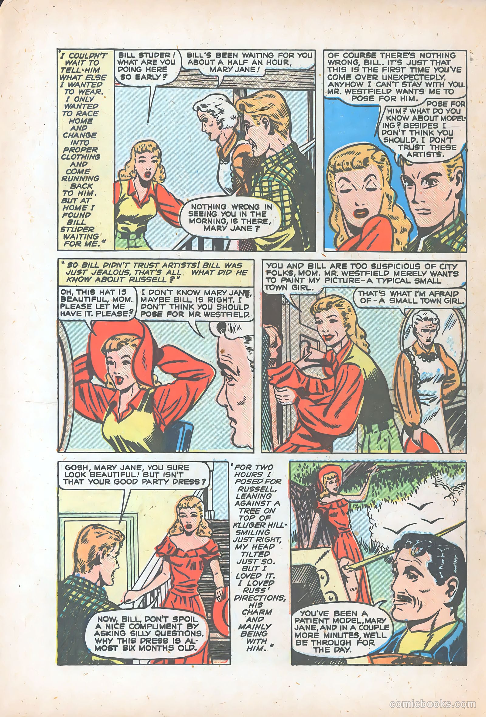 Teen-Age Romances #3 (1949) — page 20 of 36