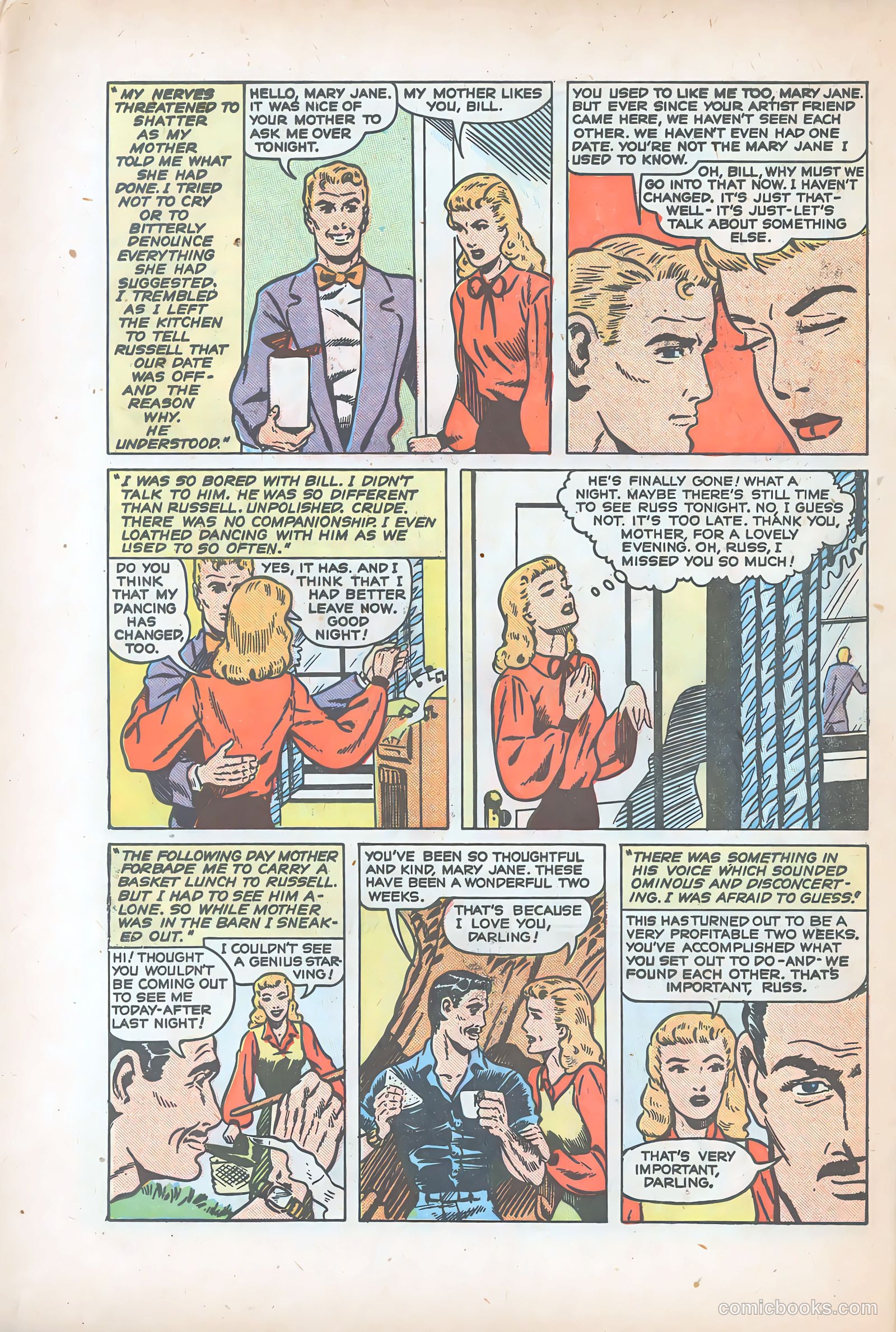 Teen-Age Romances #3 (1949) — page 22 of 36