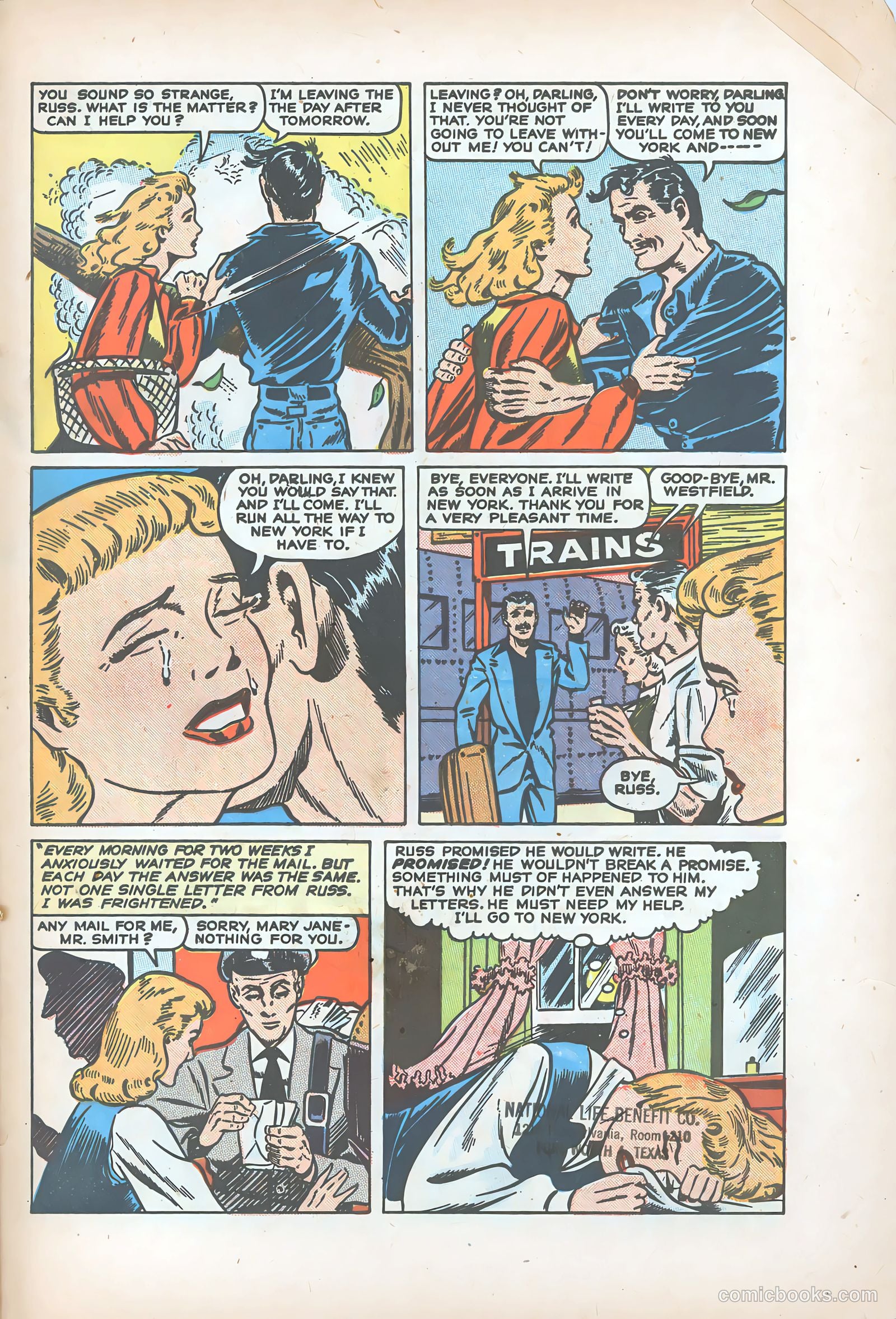 Teen-Age Romances #3 (1949) — page 23 of 36