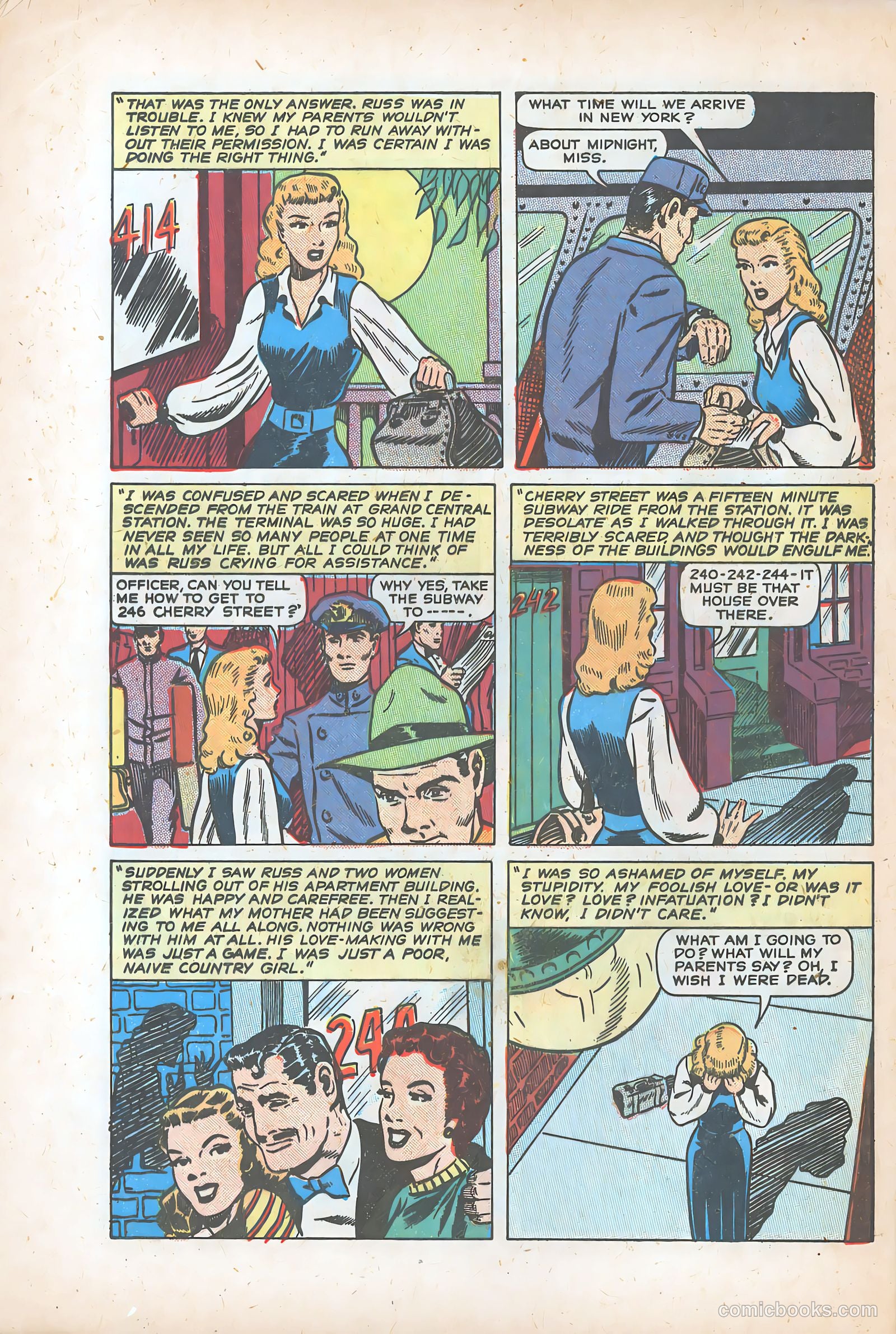 Teen-Age Romances #3 (1949) — page 24 of 36