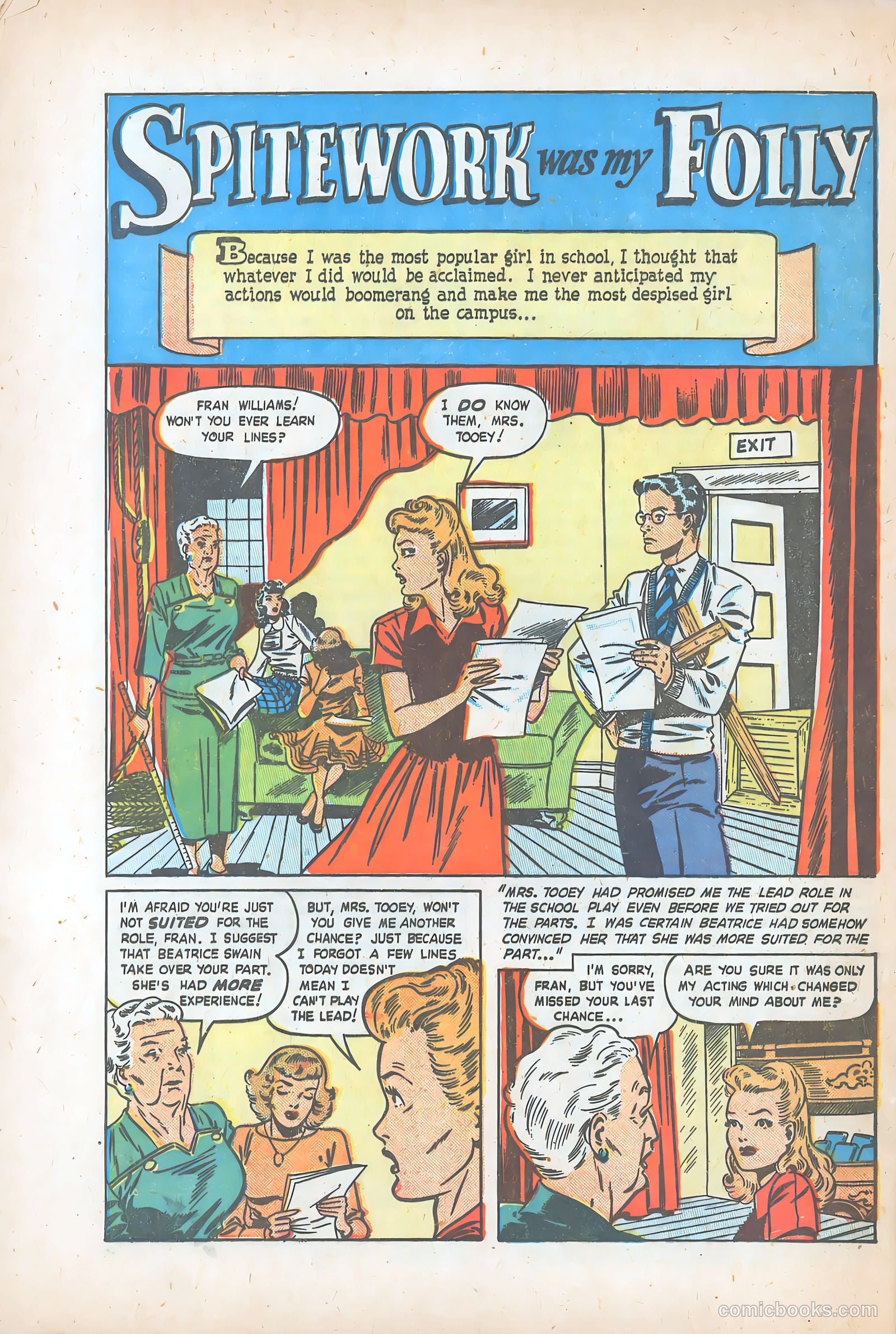 Teen-Age Romances #3 (1949) — page 28 of 36