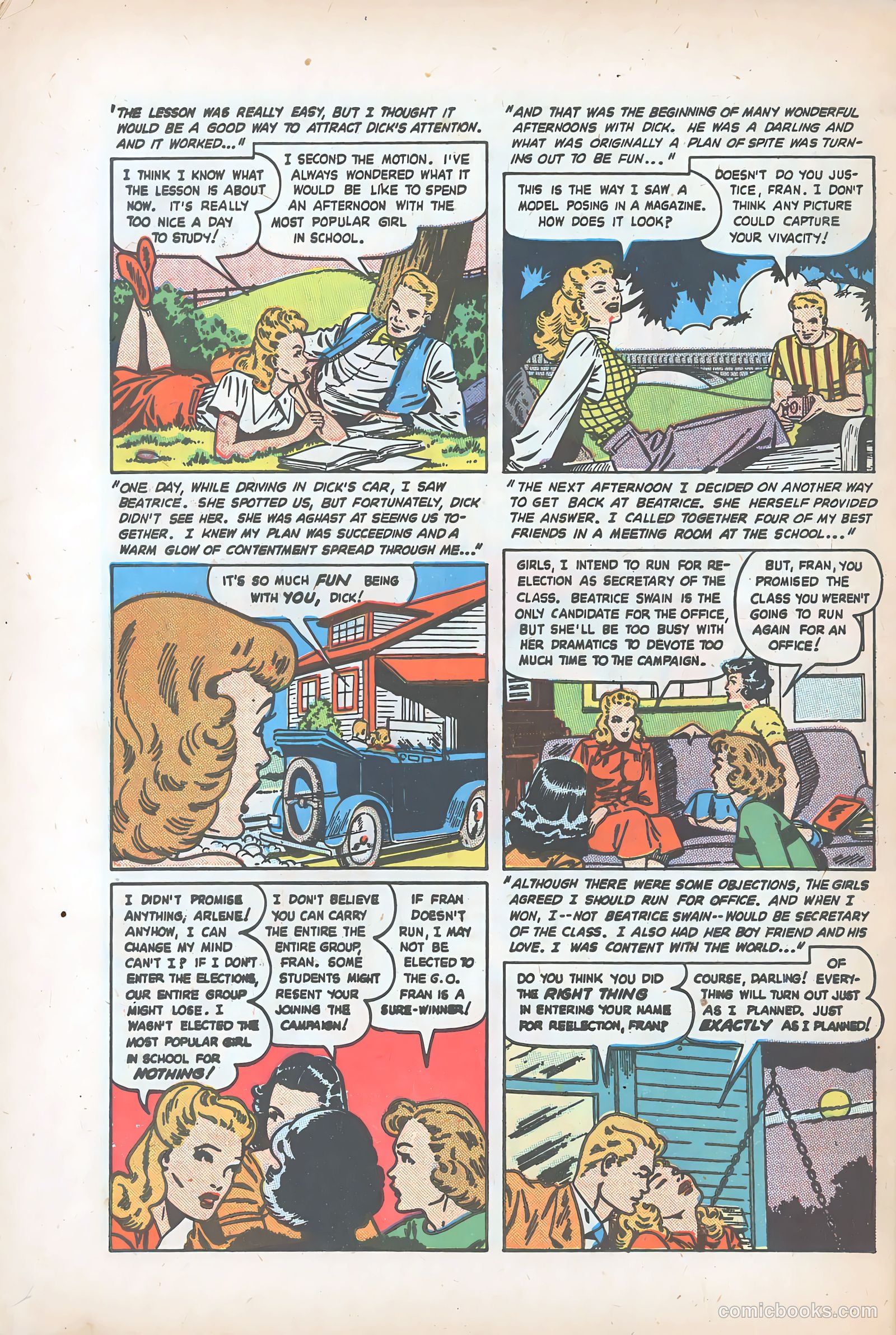 Teen-Age Romances #3 (1949) — page 30 of 36
