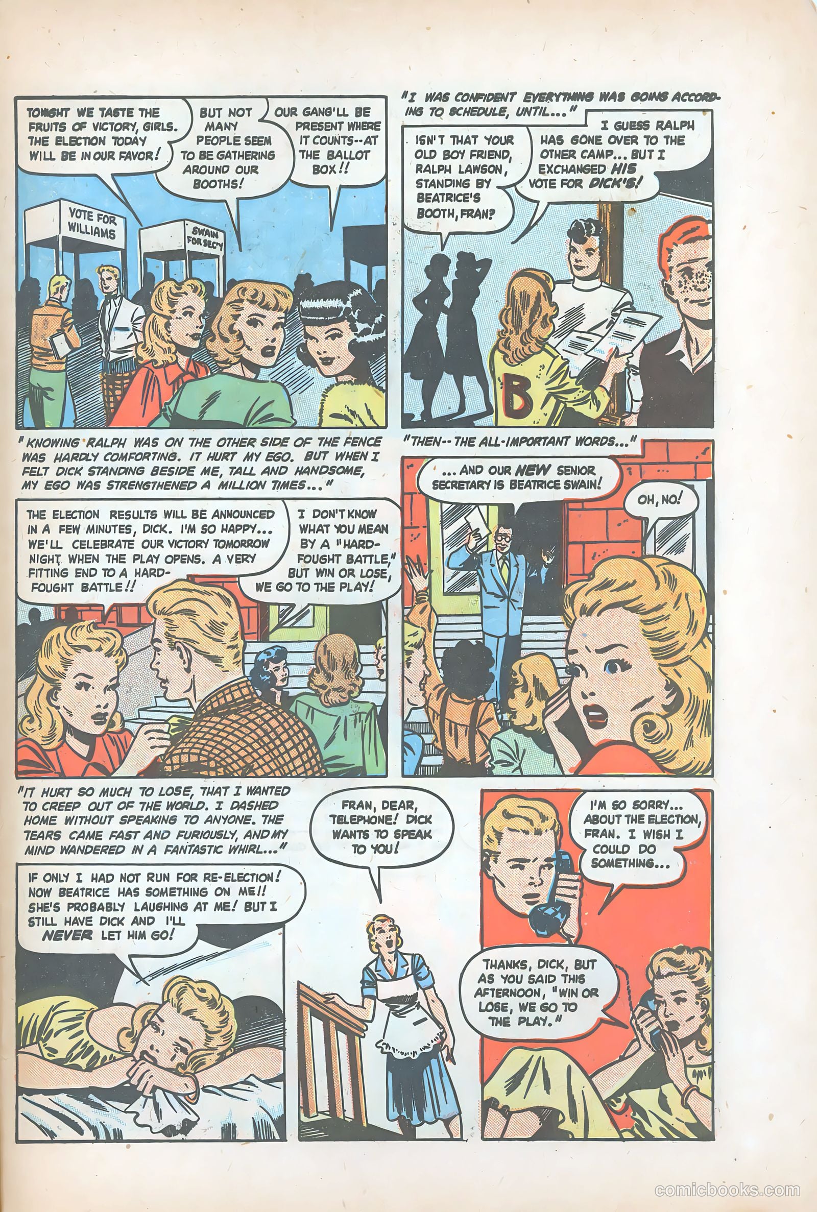 Teen-Age Romances #3 (1949) — page 31 of 36