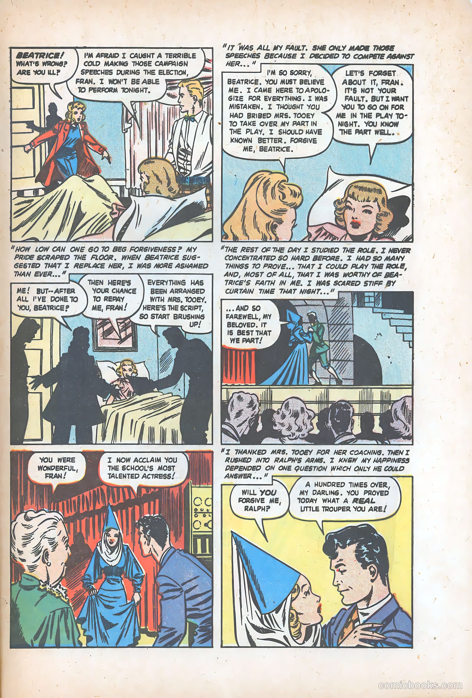 Teen-Age Romances #3 (1949) — page 33 of 36