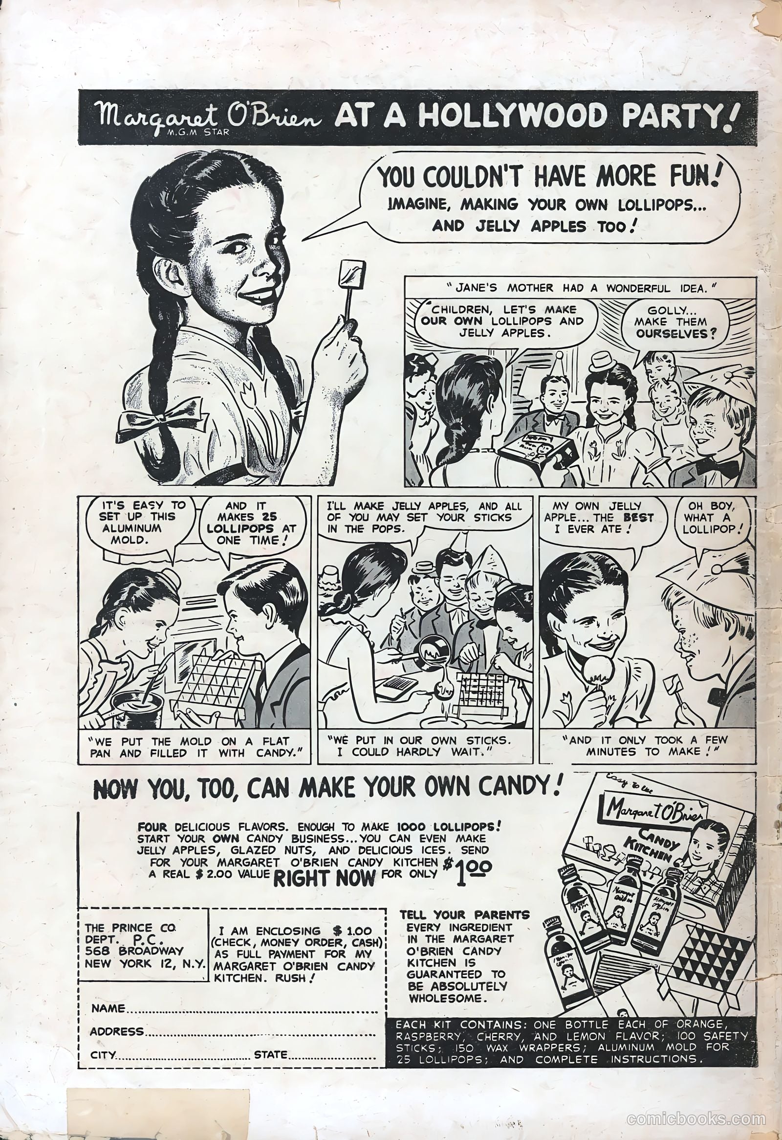 Teen-Age Romances #3 (1949) — page 36 of 36