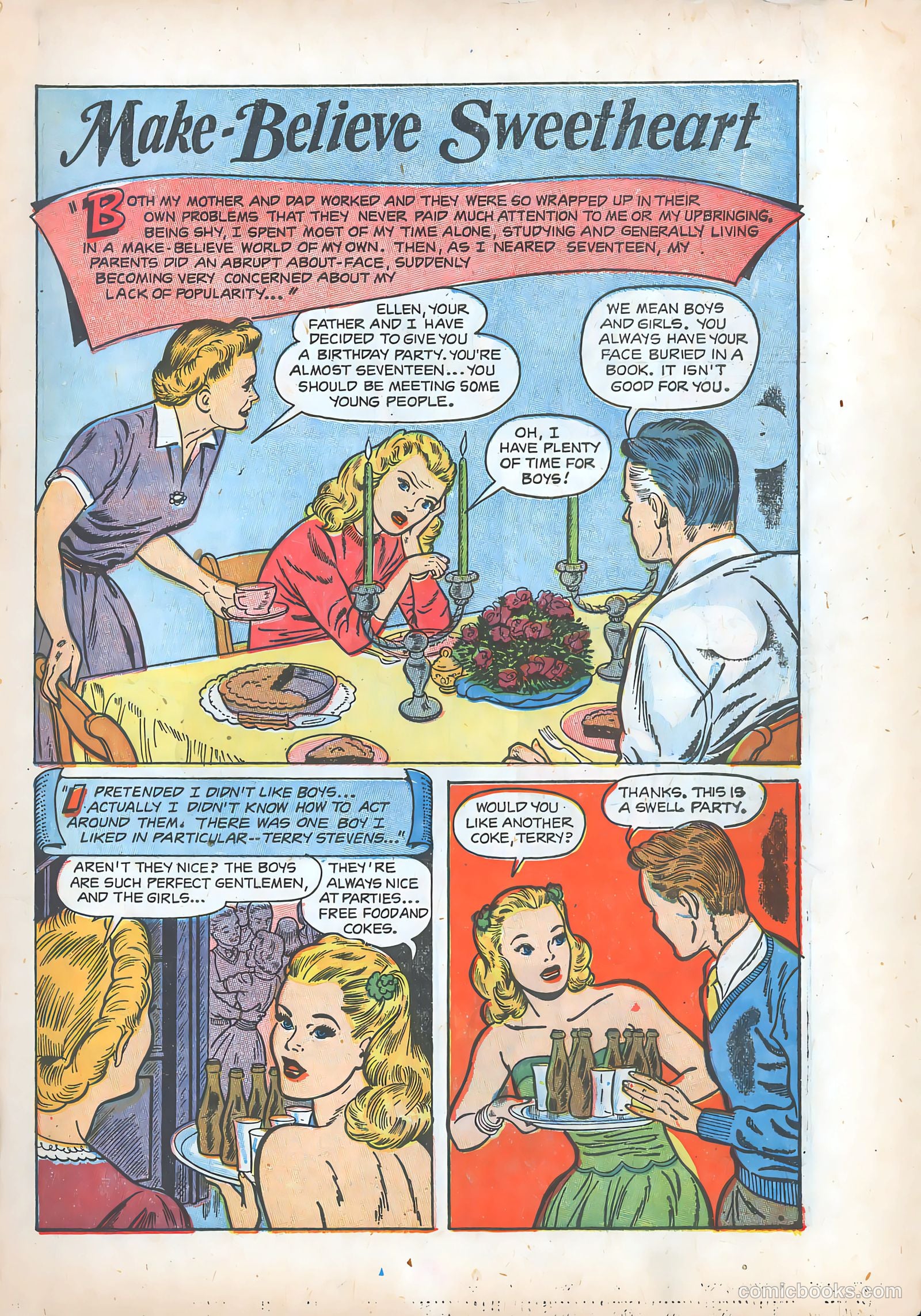Teen-Age Romances #30 (1953) — page 3 of 36