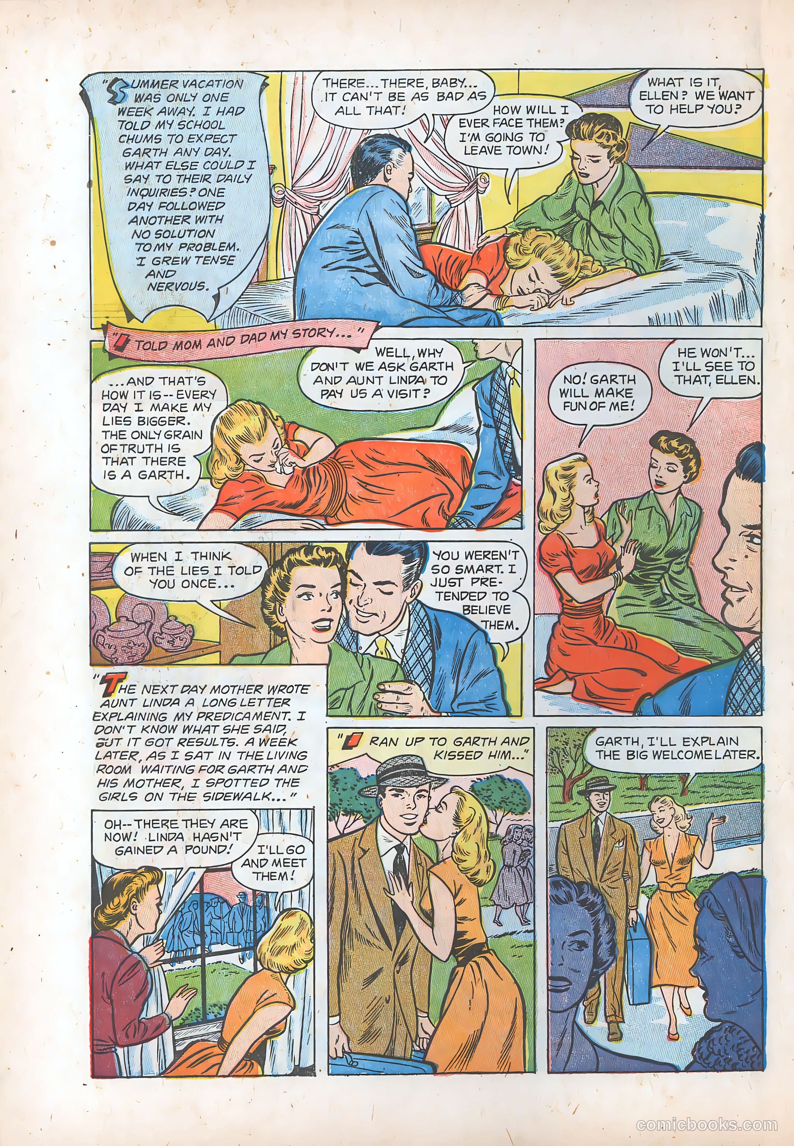 Teen-Age Romances #30 (1953) — page 6 of 36