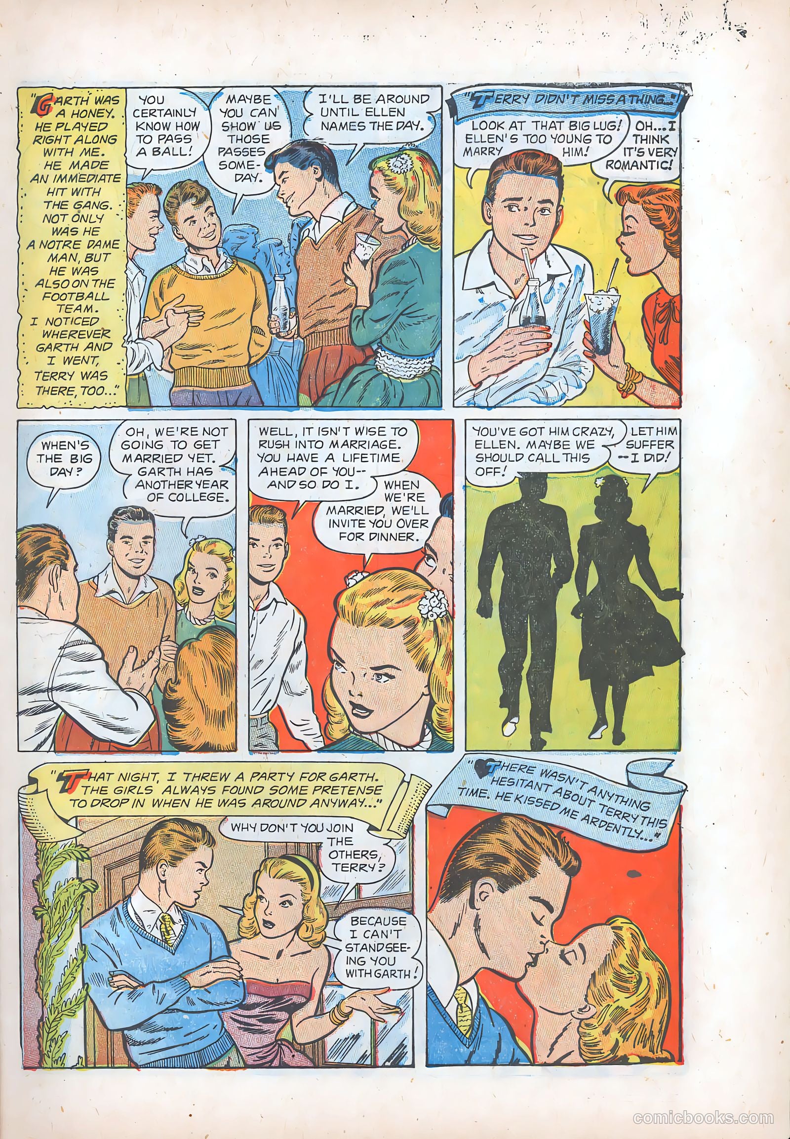 Teen-Age Romances #30 (1953) — page 7 of 36