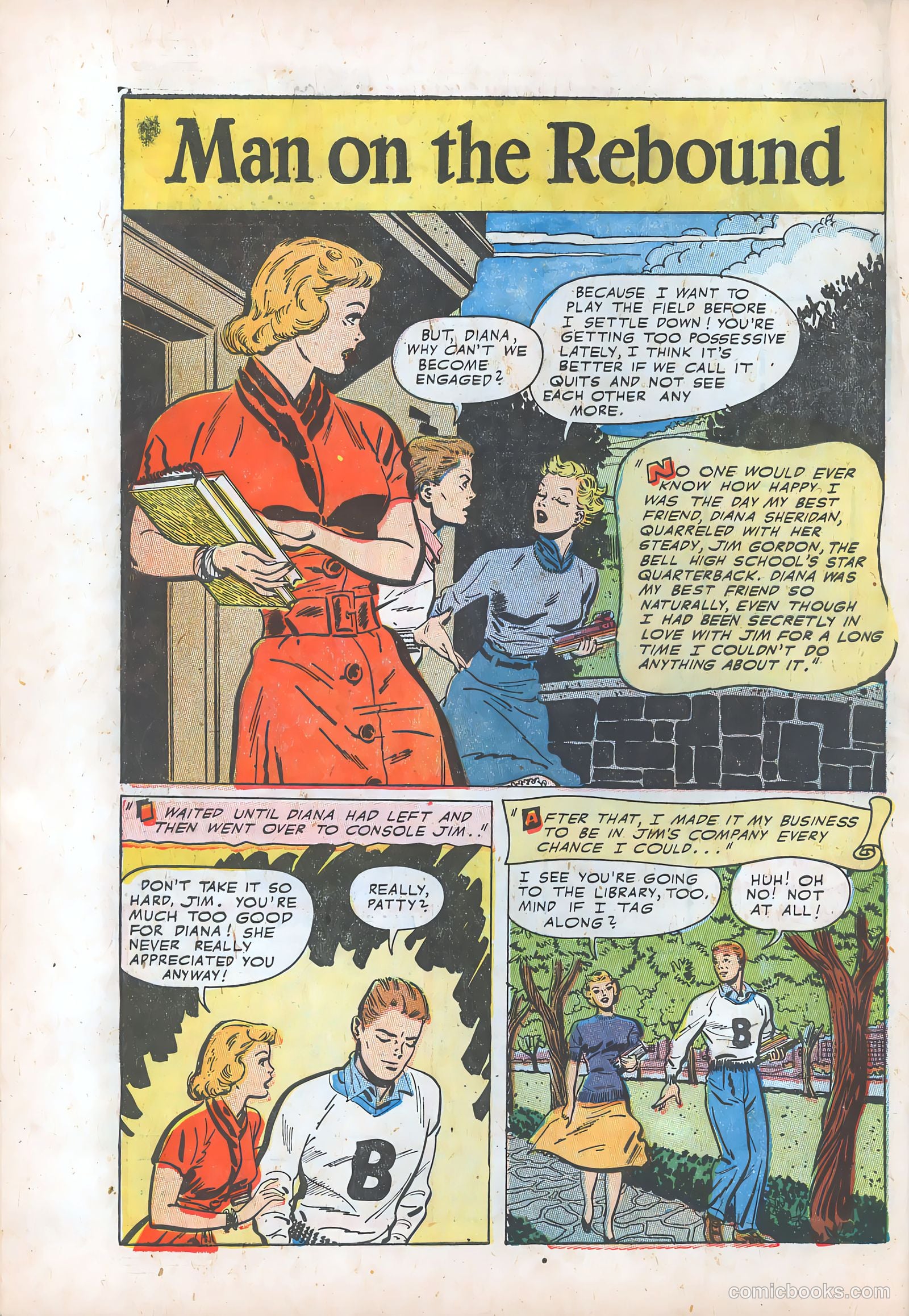 Teen-Age Romances #30 (1953) — page 10 of 36