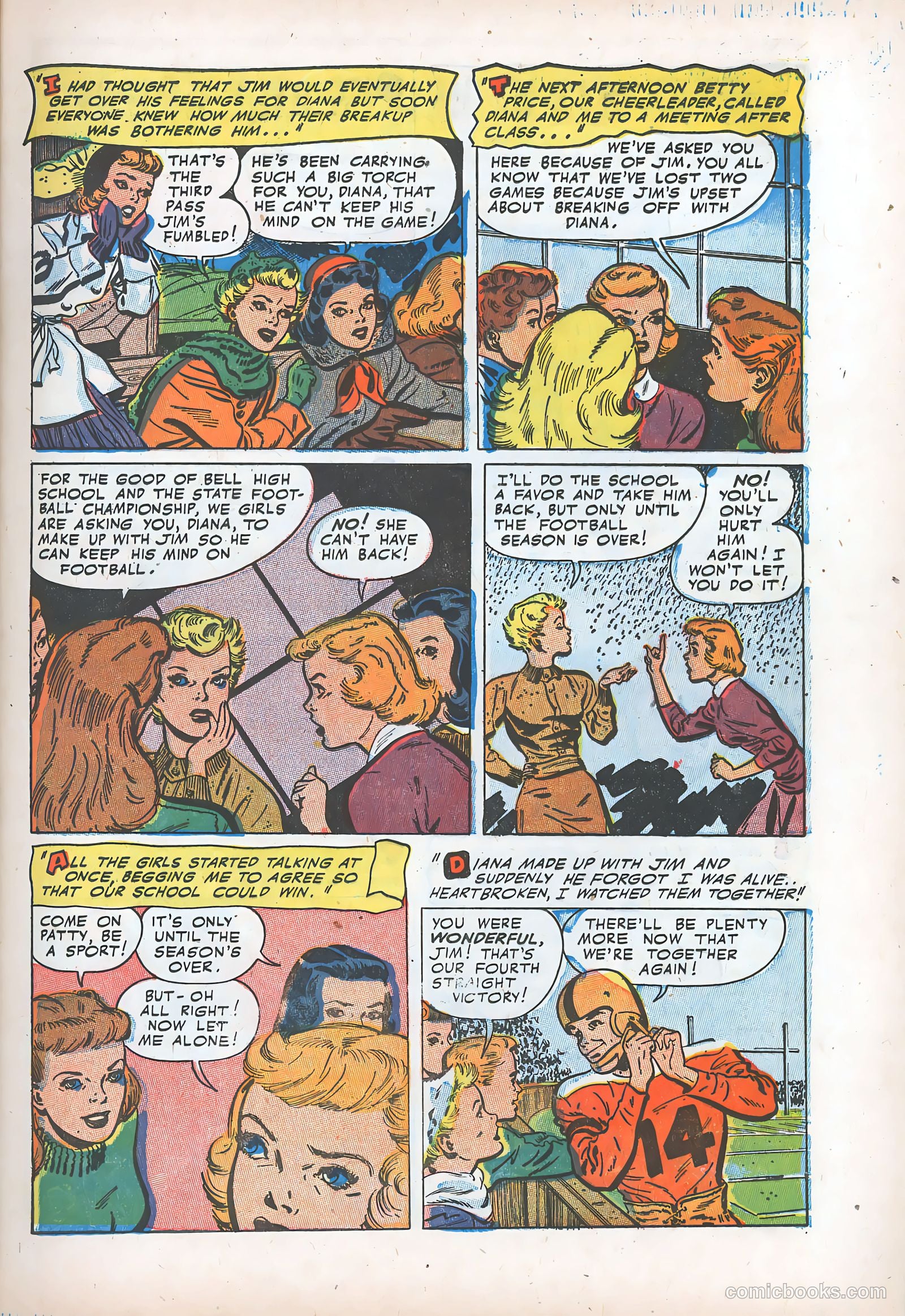 Teen-Age Romances #30 (1953) — page 13 of 36