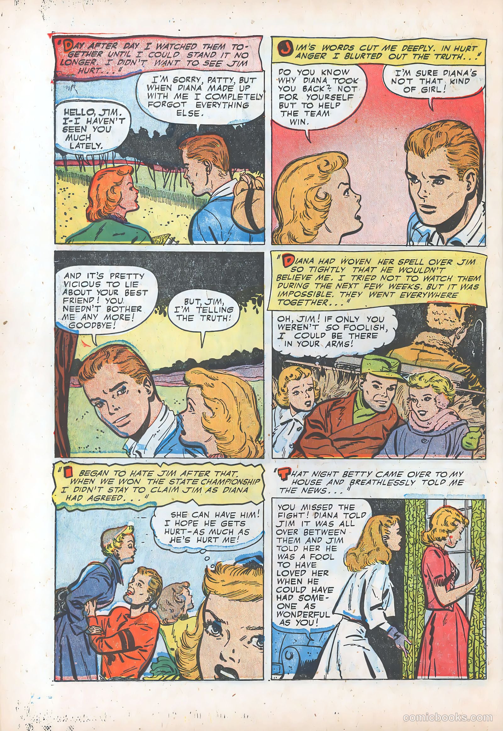 Teen-Age Romances #30 (1953) — page 14 of 36