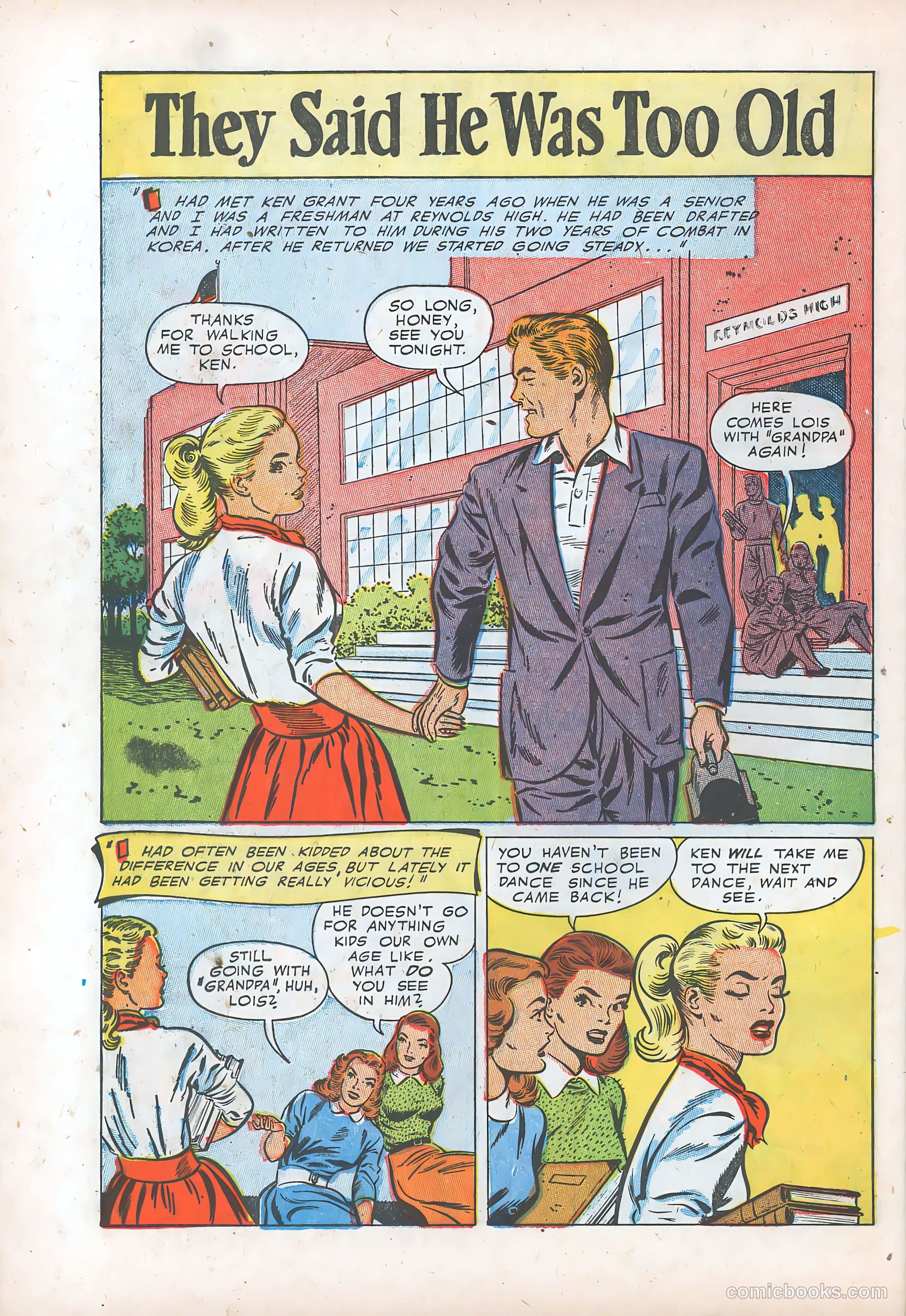 Teen-Age Romances #30 (1953) — page 16 of 36