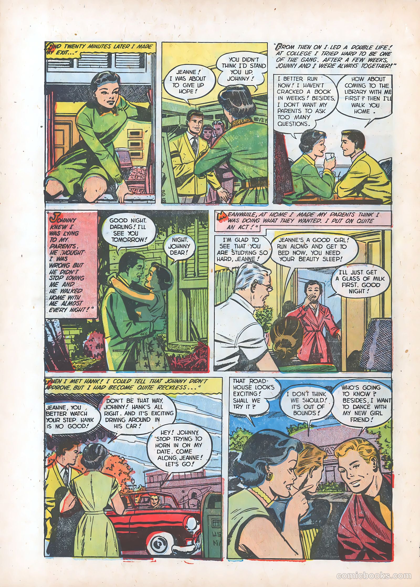 Teen-Age Romances #30 (1953) — page 30 of 36