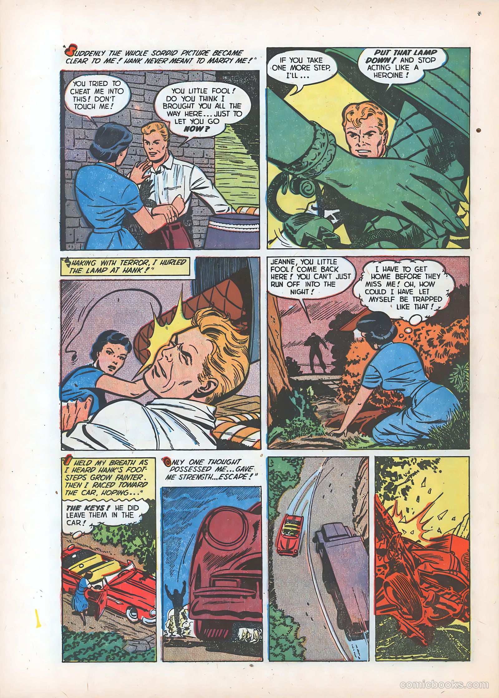 Teen-Age Romances #30 (1953) — page 32 of 36