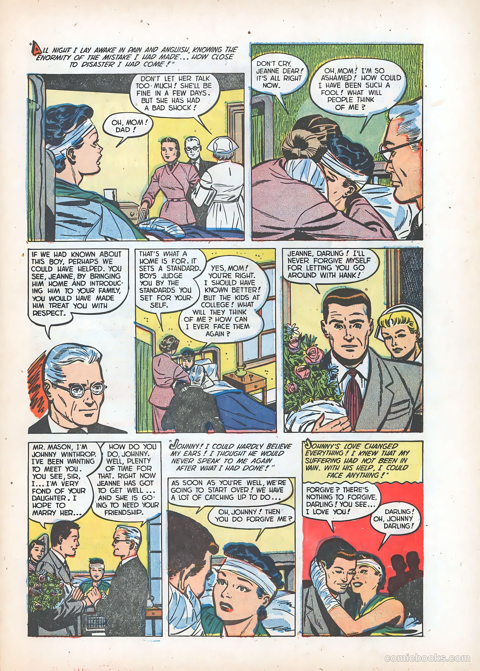 Teen-Age Romances #30 (1953) — page 33 of 36