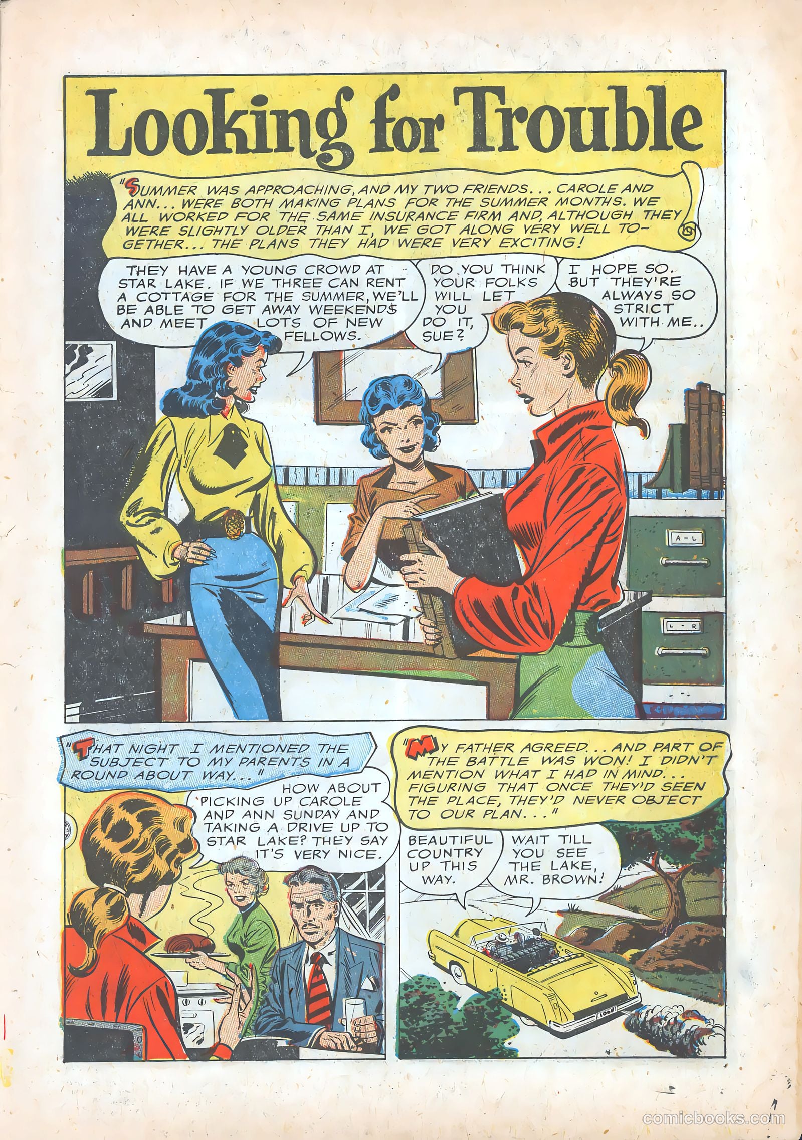 Teen-Age Romances #31 (1953) — page 3 of 36