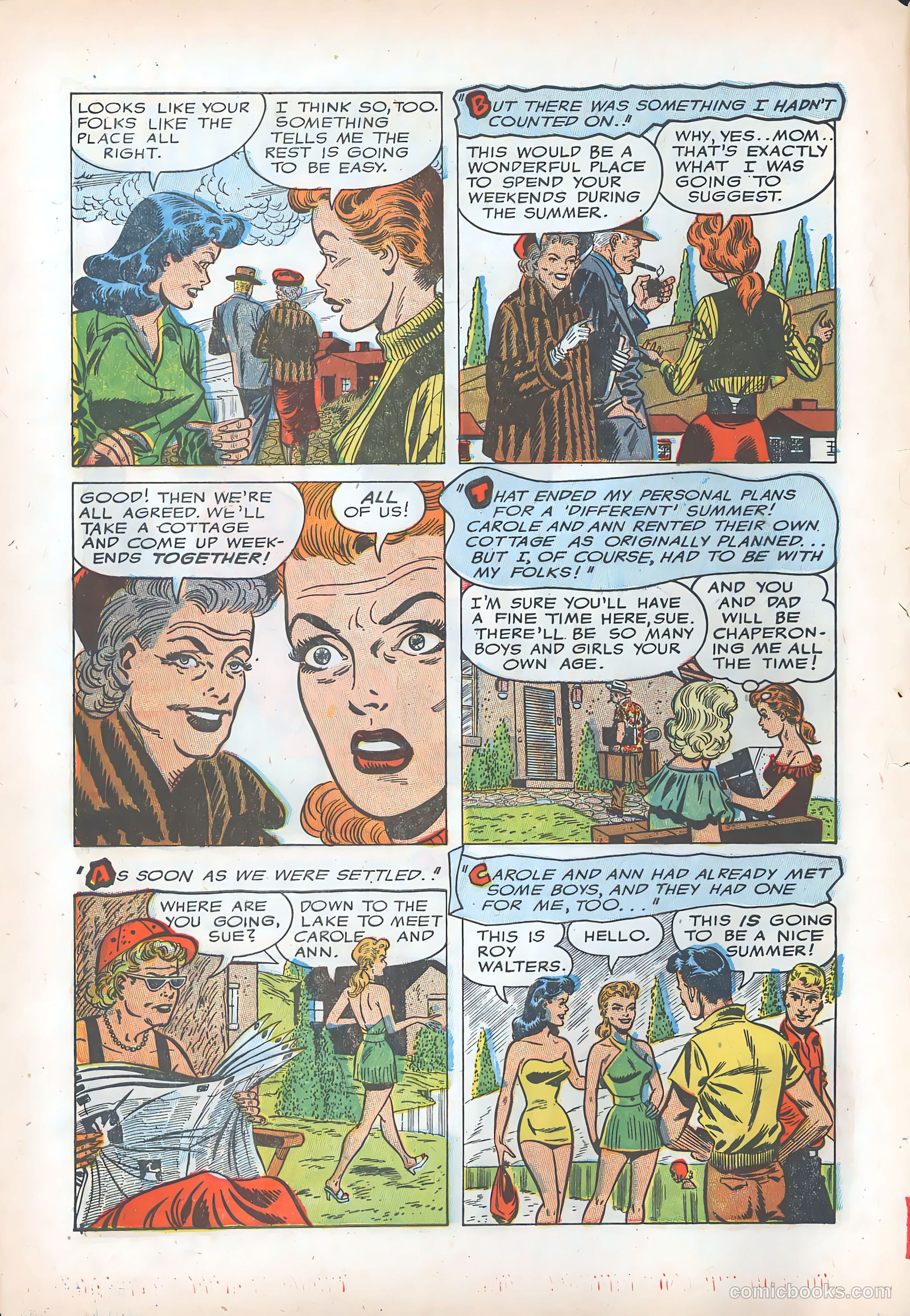 Teen-Age Romances #31 (1953) — page 4 of 36