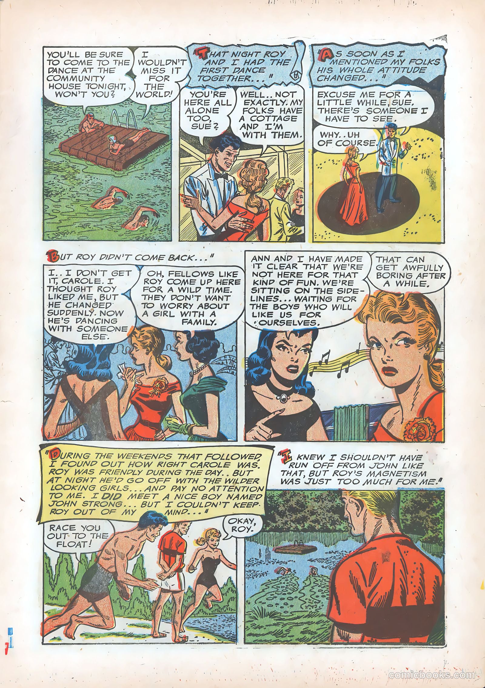 Teen-Age Romances #31 (1953) — page 5 of 36