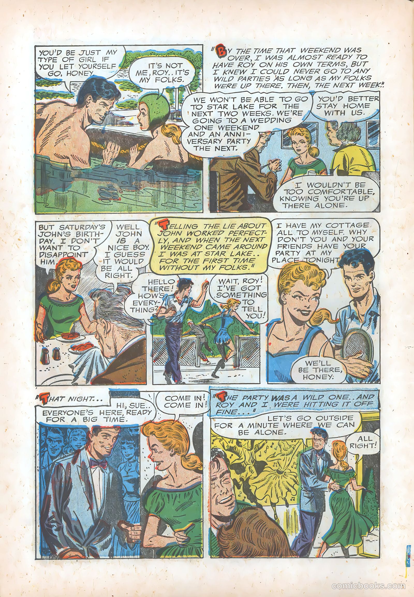 Teen-Age Romances #31 (1953) — page 6 of 36