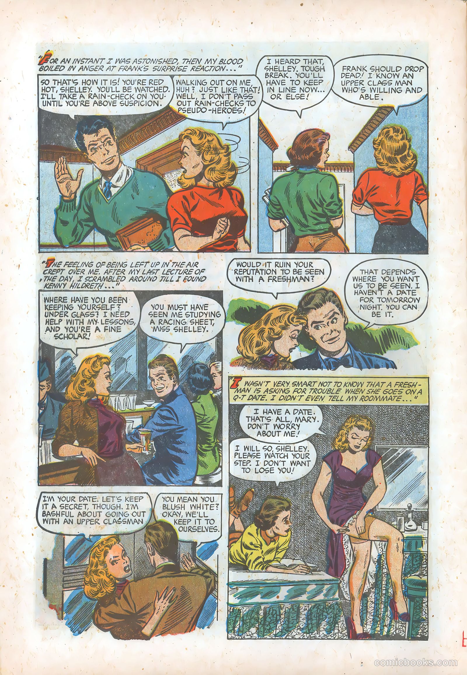 Teen-Age Romances #31 (1953) — page 10 of 36