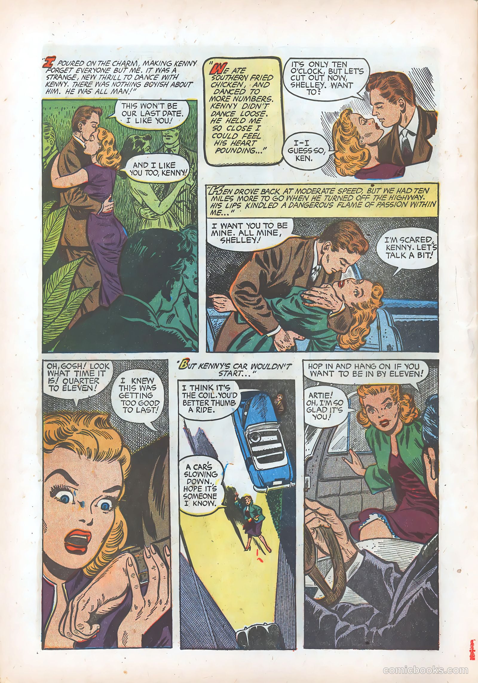 Teen-Age Romances #31 (1953) — page 12 of 36