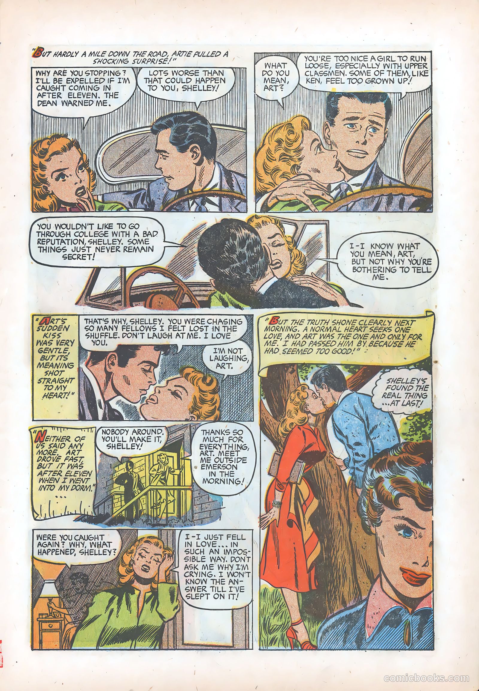 Teen-Age Romances #31 (1953) — page 13 of 36
