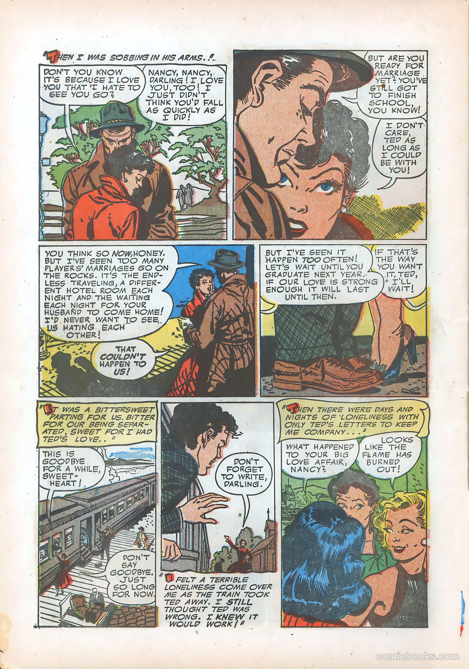 Teen-Age Romances #31 (1953) — page 16 of 36